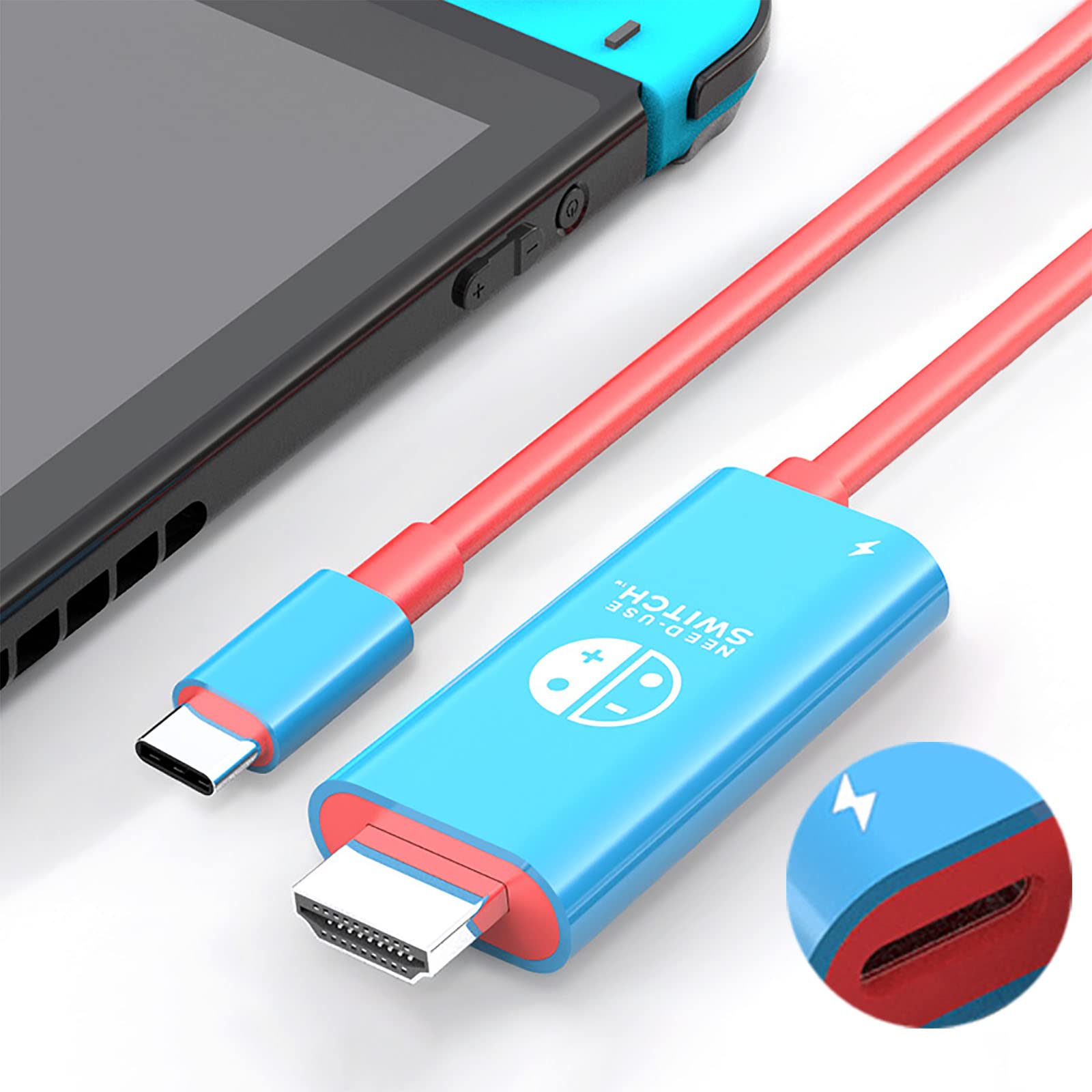 Amazon | 【充電しながら投影】Switch ドック HDMI ケーブル付き