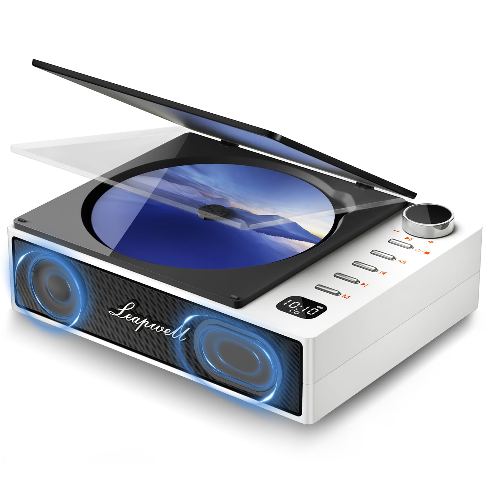 Amazon.com: CD Player Portable, Leapwell Portable CD Player with
