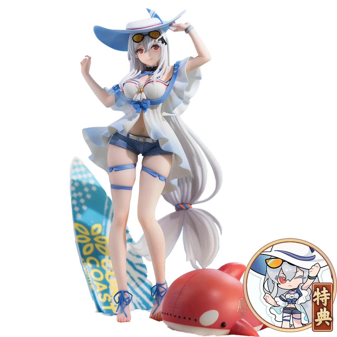 Amazon.co.jp: AniGameアークナイツ スカジ ウェーブライダーWR04ver.1