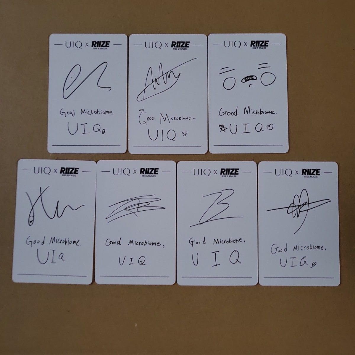 Amazon.co.jp: RIIZE トレカ 7枚セット 韓国コスメ UIQ ウォンビン