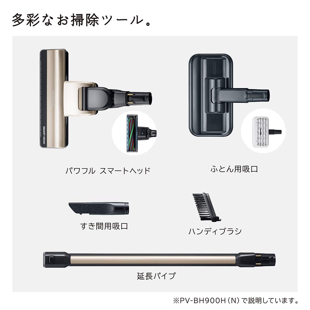 Amazon | 日立 掃除機 コードレス スティッククリーナー 多彩ツール