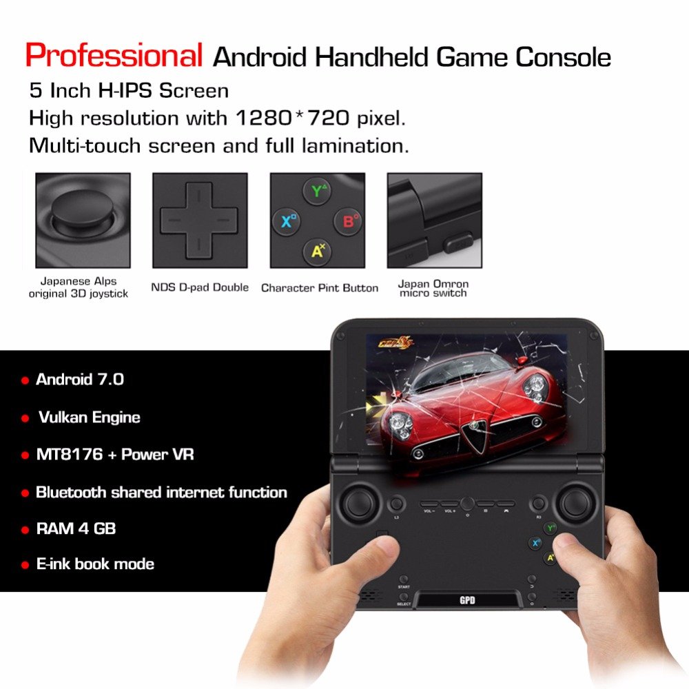 Amazon.co.jp: GPD XD Plus [2019 HW Update] Handheld Gaming Console