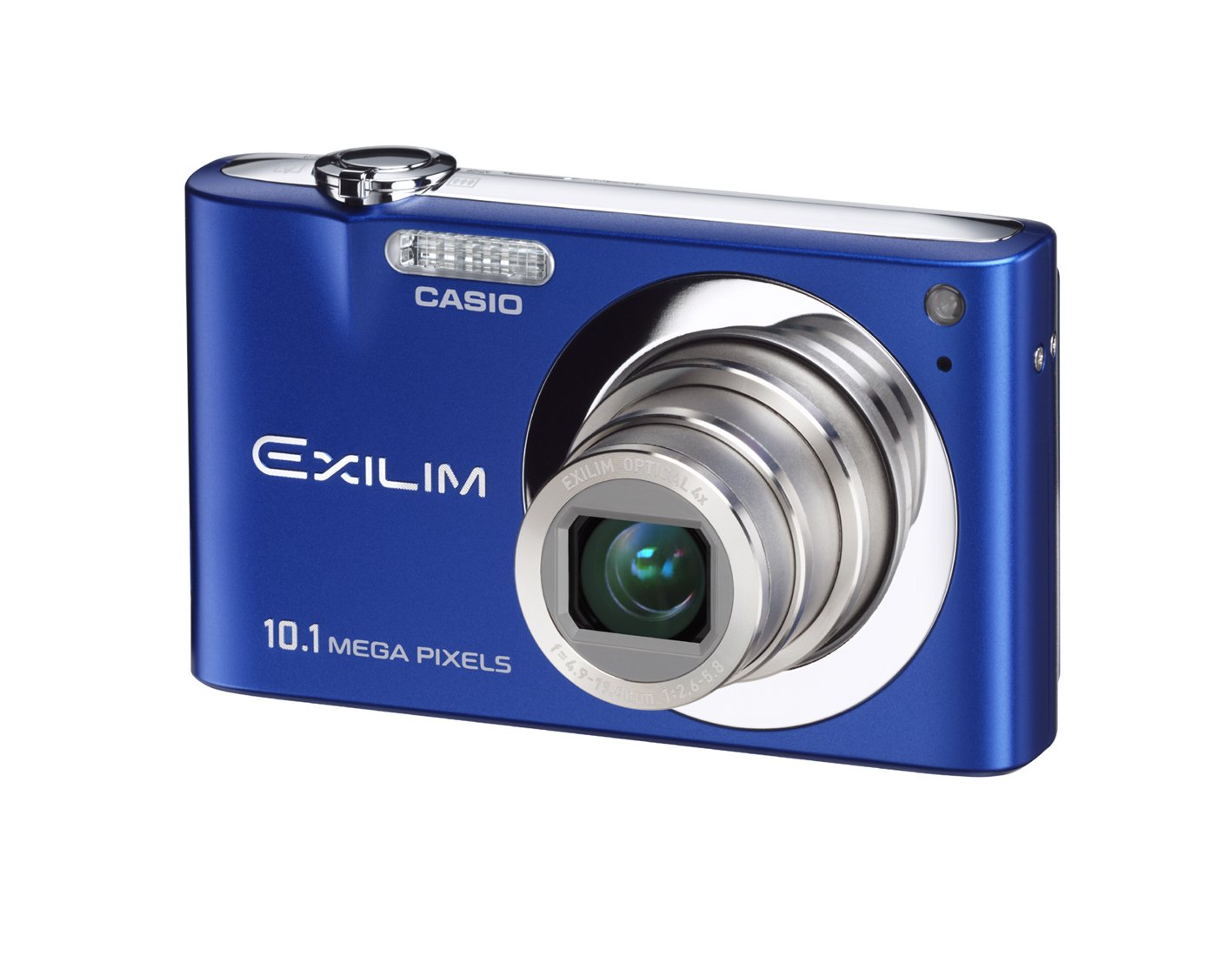 Casio EX-Z100 Compact Digital Camera - Blue (10.0MP, 4x Optical