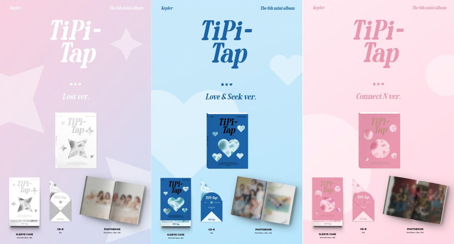 Amazon.co.jp: ケプラー Kep1er TIPI-TAP 6thミニアルバム [韓国盤] (3