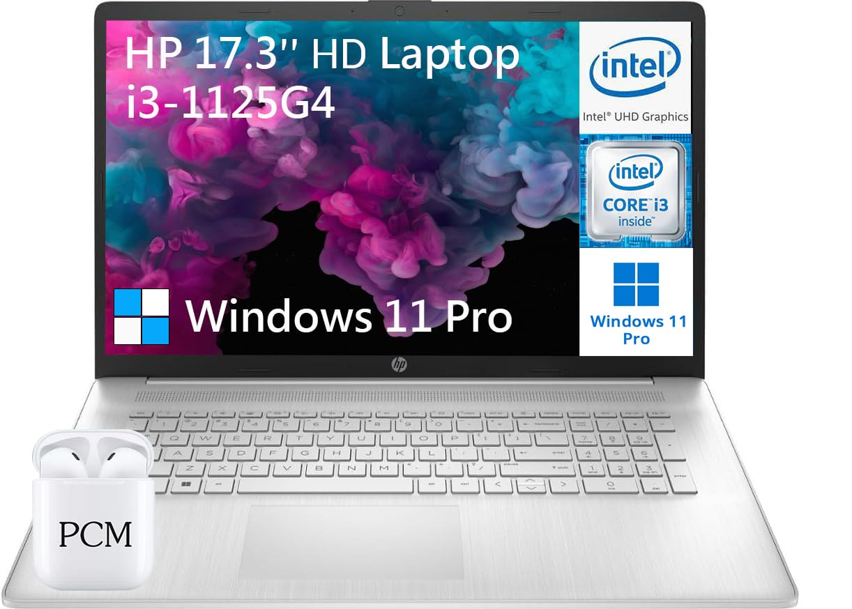 Amazon.com: HP 17.3 Inch Business Laptop, 11th Gen Intel Core i3