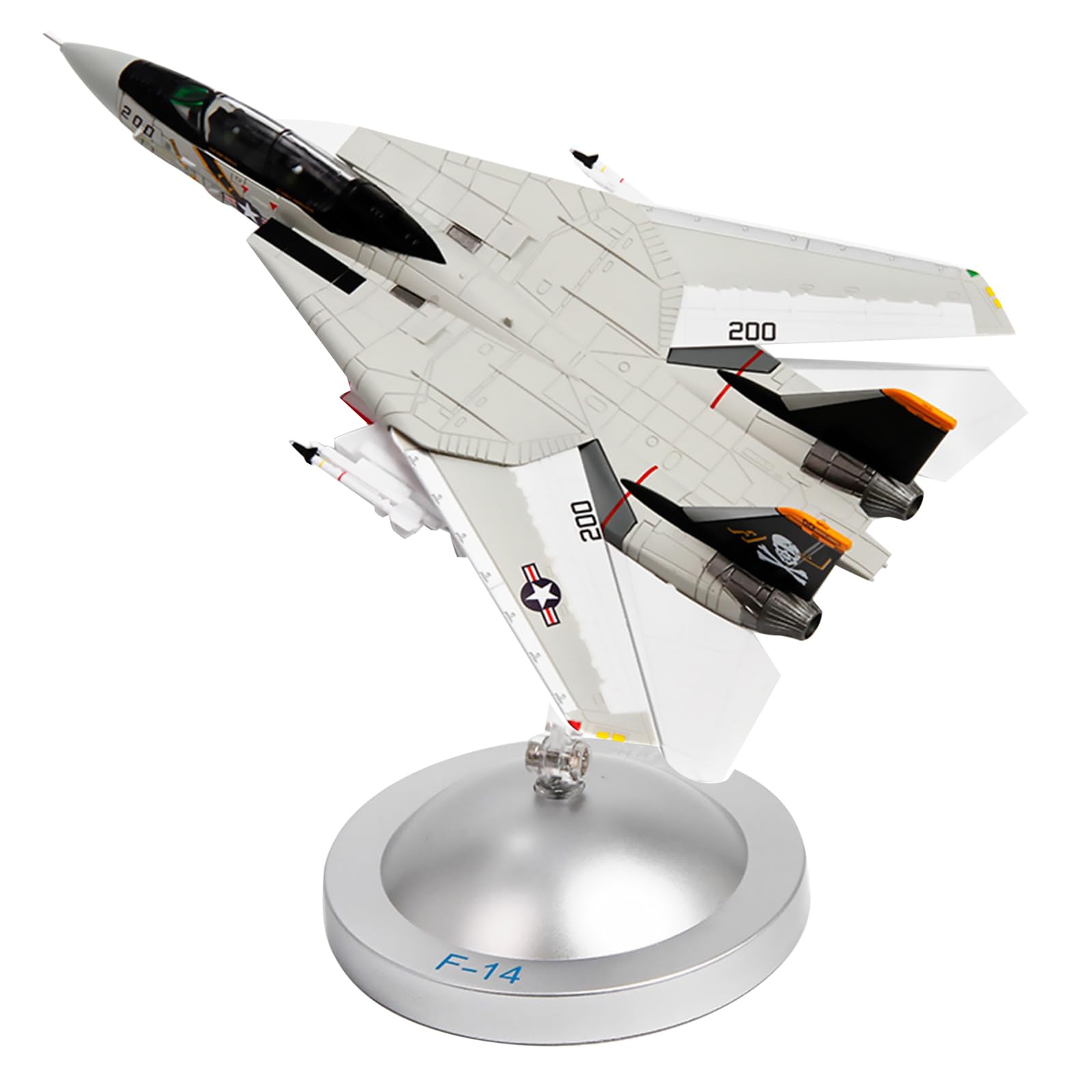 Amazon | F14A ジェット機 F-14A トムキャット 戦闘機 攻撃機 模型 1