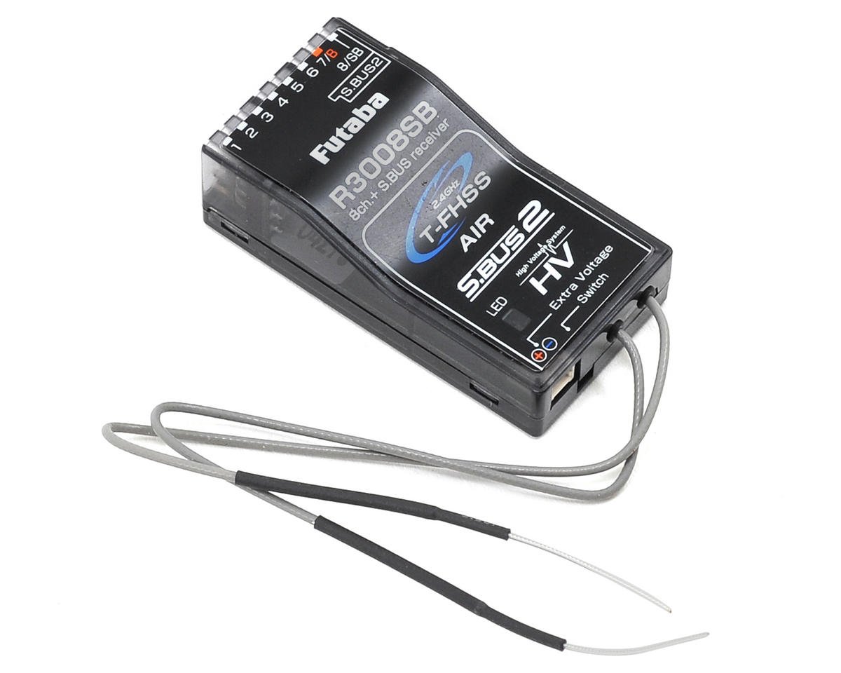 Amazon.com: Futaba R3008SB 2.4GHz T-FHSS 8/32-Channel S.Bus2 High