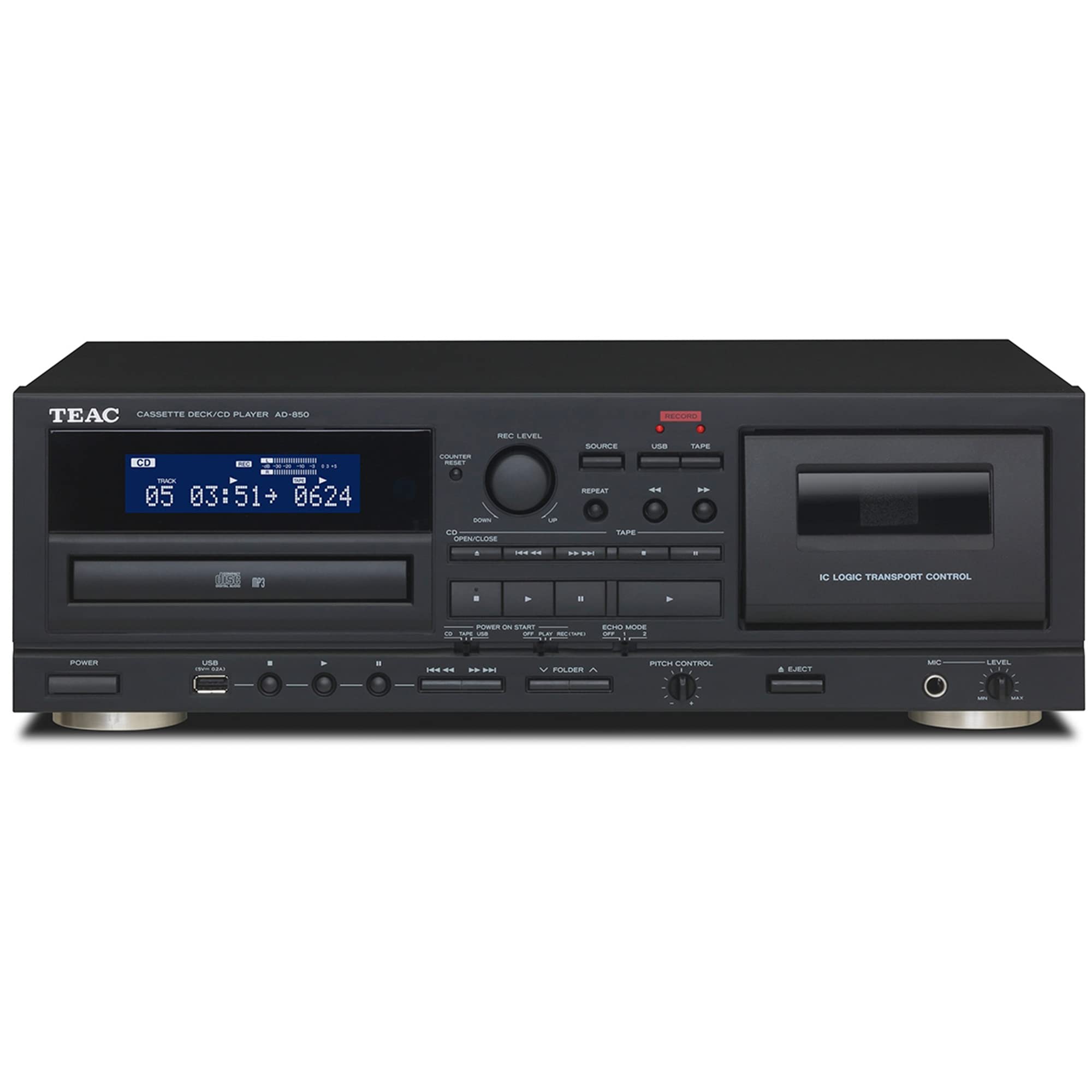 Amazon.co.jp: ティアック カセットデッキ CDプレーヤー AD-850 : 家電