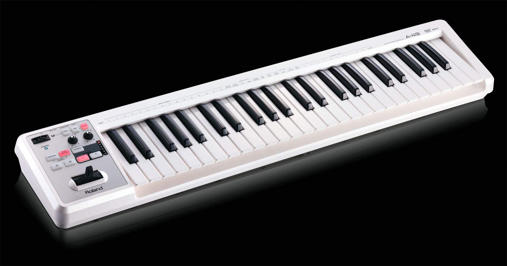 Amazon | Roland ローランド MIDIキーボードコントローラー A-49 WH