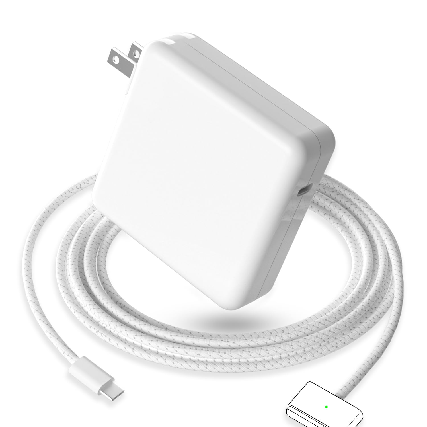 Amazon.com: Mac Book Pro 充電器- USB C 至Magnetic 3 充電器,適用於