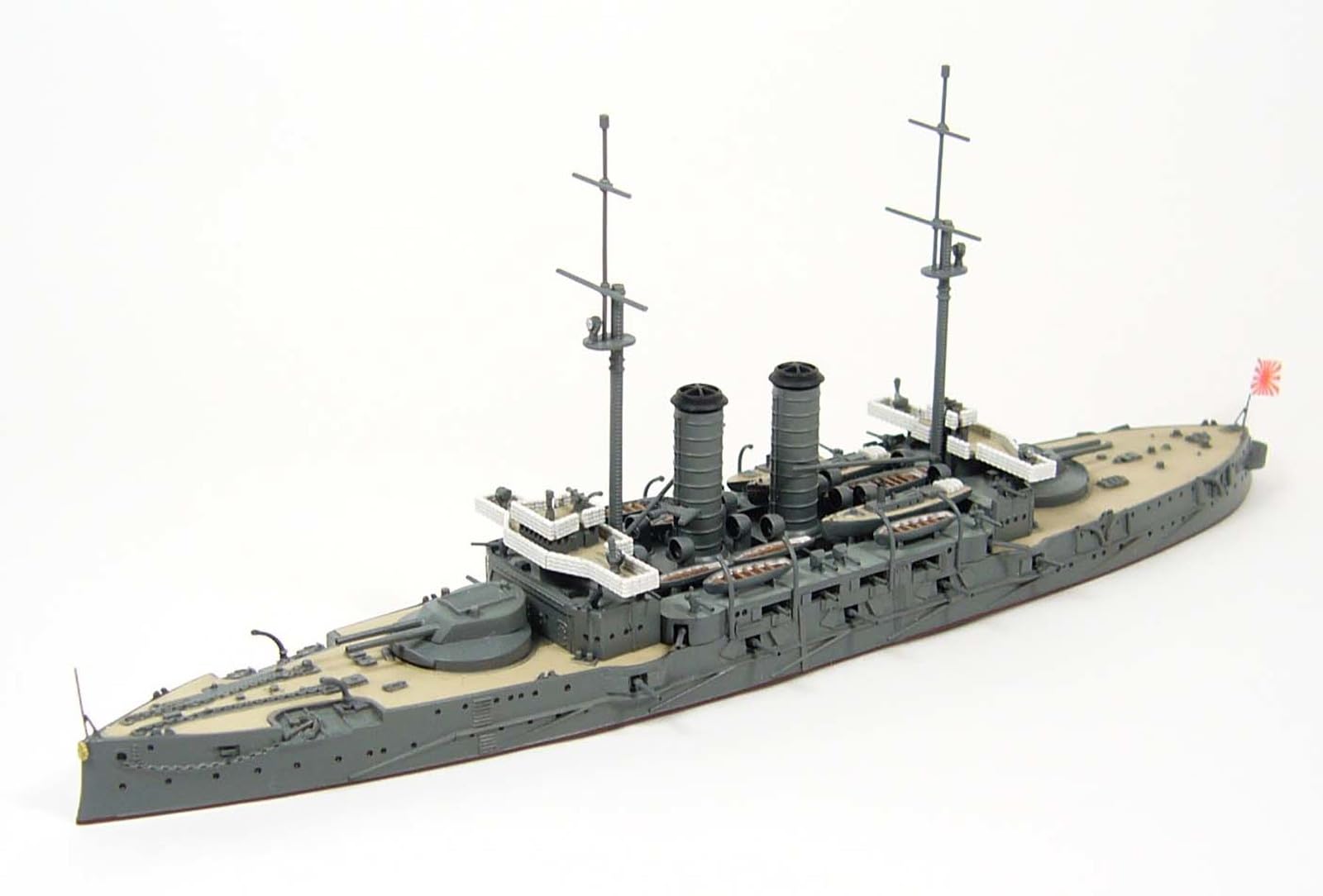 Amazon.com: IJN Battleship Mikasa (Plastic model) Foresight 1/700