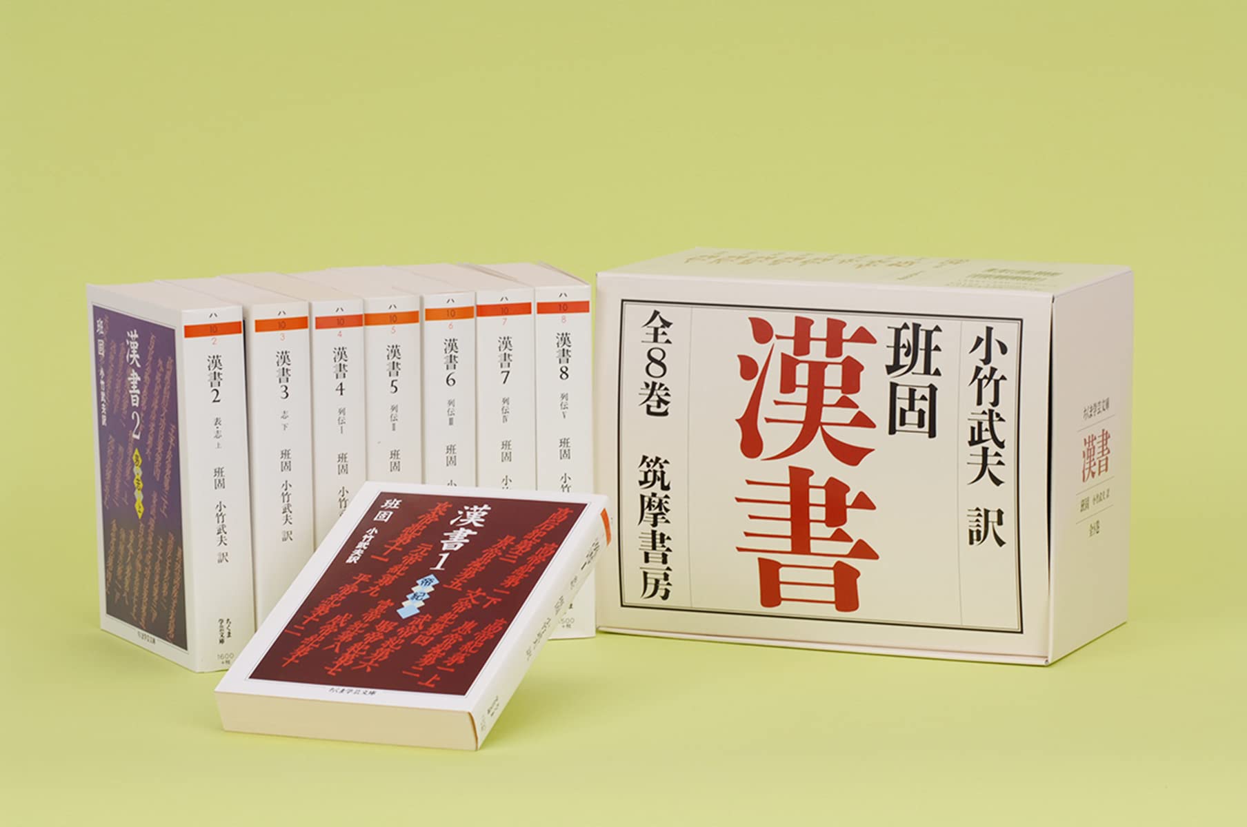 Amazon.co.jp: 漢書 全8巻セット (ちくま学芸文庫) : 班 固: 本