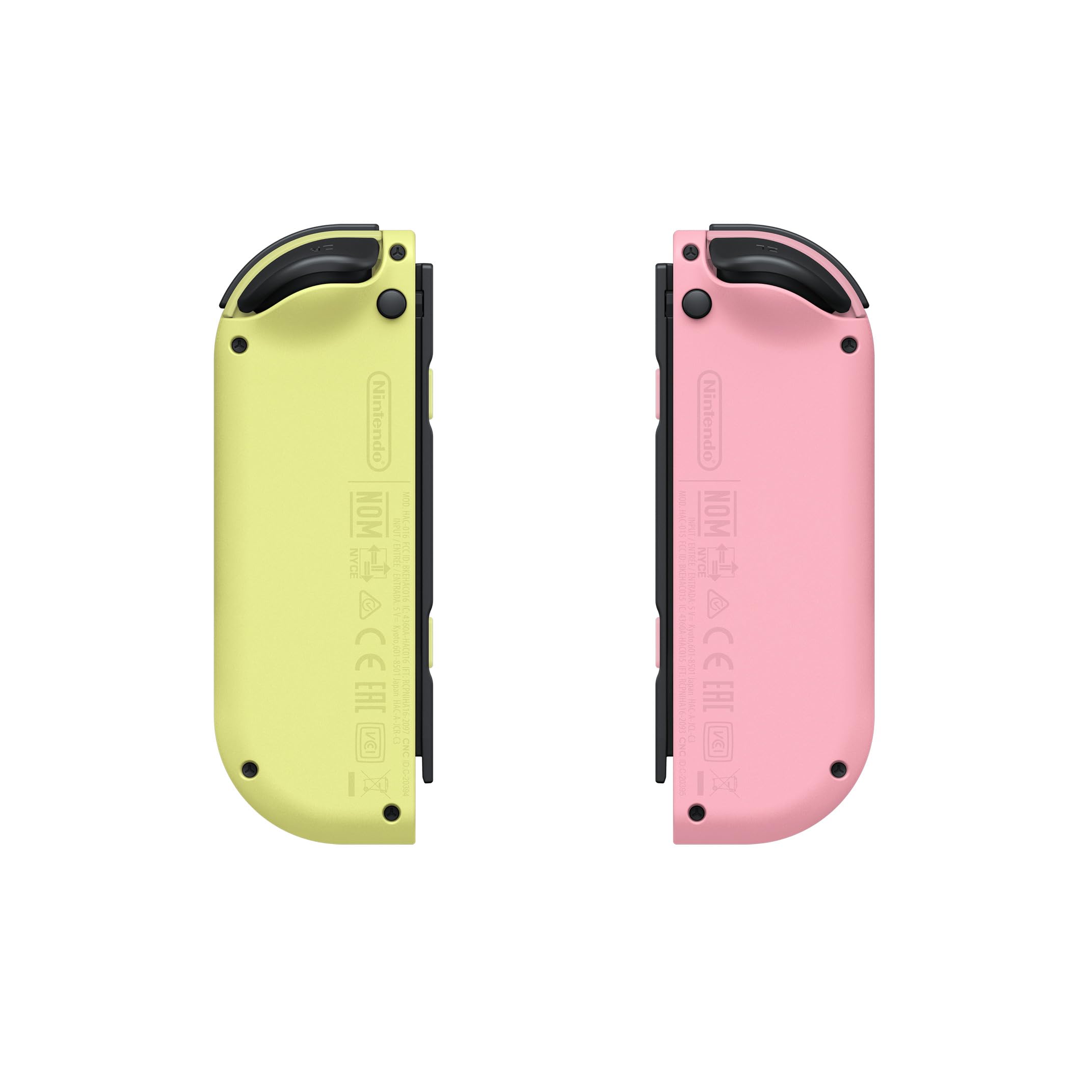 Amazon.com: Joy-Con (L)/(R) - Pastel Pink/Pastel Yellow : Video Games