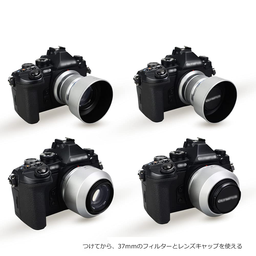 Amazon | JJC Olympus LH-40B 互換 レンズフード Olympus M.ZUIKO