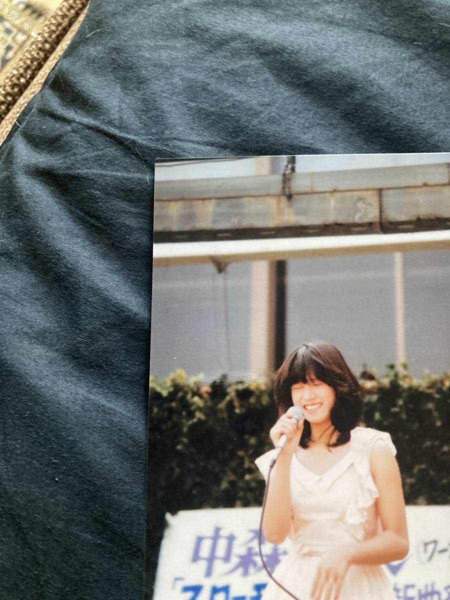 貴重 中森明菜 生写真 当時物 E判 7枚 スローモーション 貴重 中森明菜