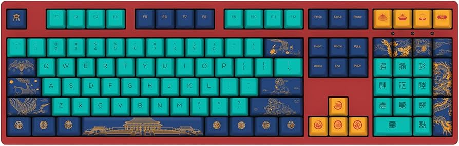 Amazon.com: Akko World Tour Beijing 108-Key Wired Mechanical