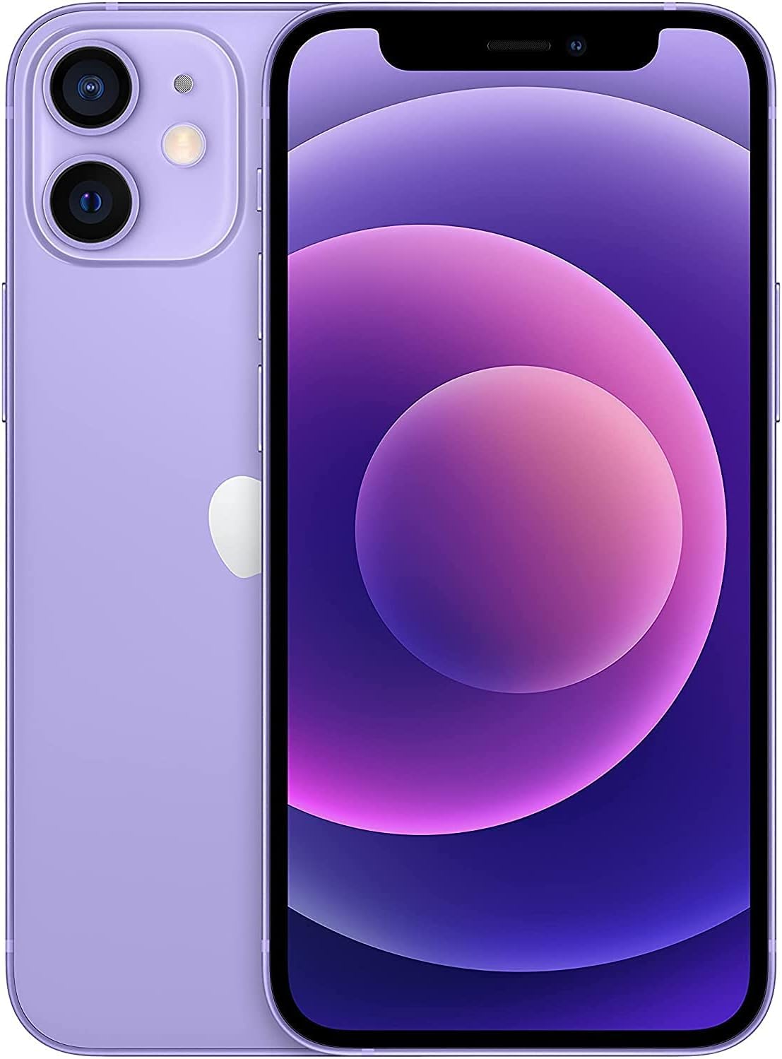 Amazon.com: Apple iPhone 12 Mini, 64GB, Purple - Unlocked (Renewed