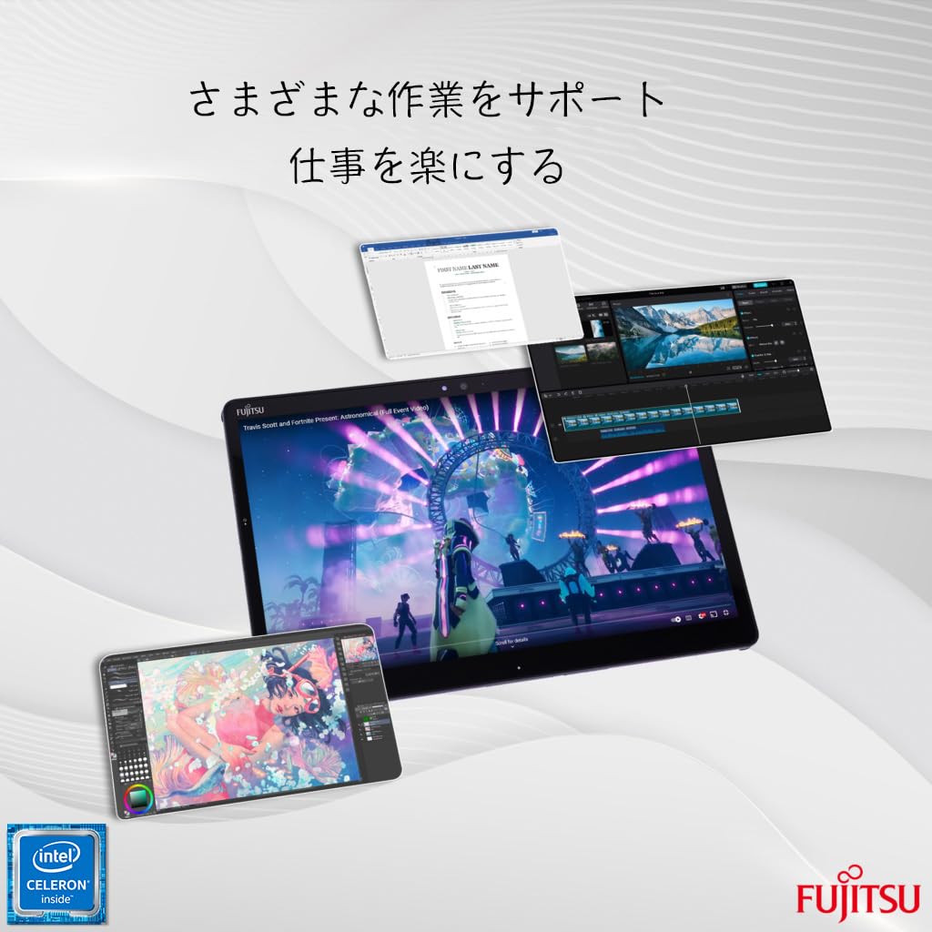 Amazon.co.jp: 【整備済み品】富士通 ARROWS Tab Q739 タブレット