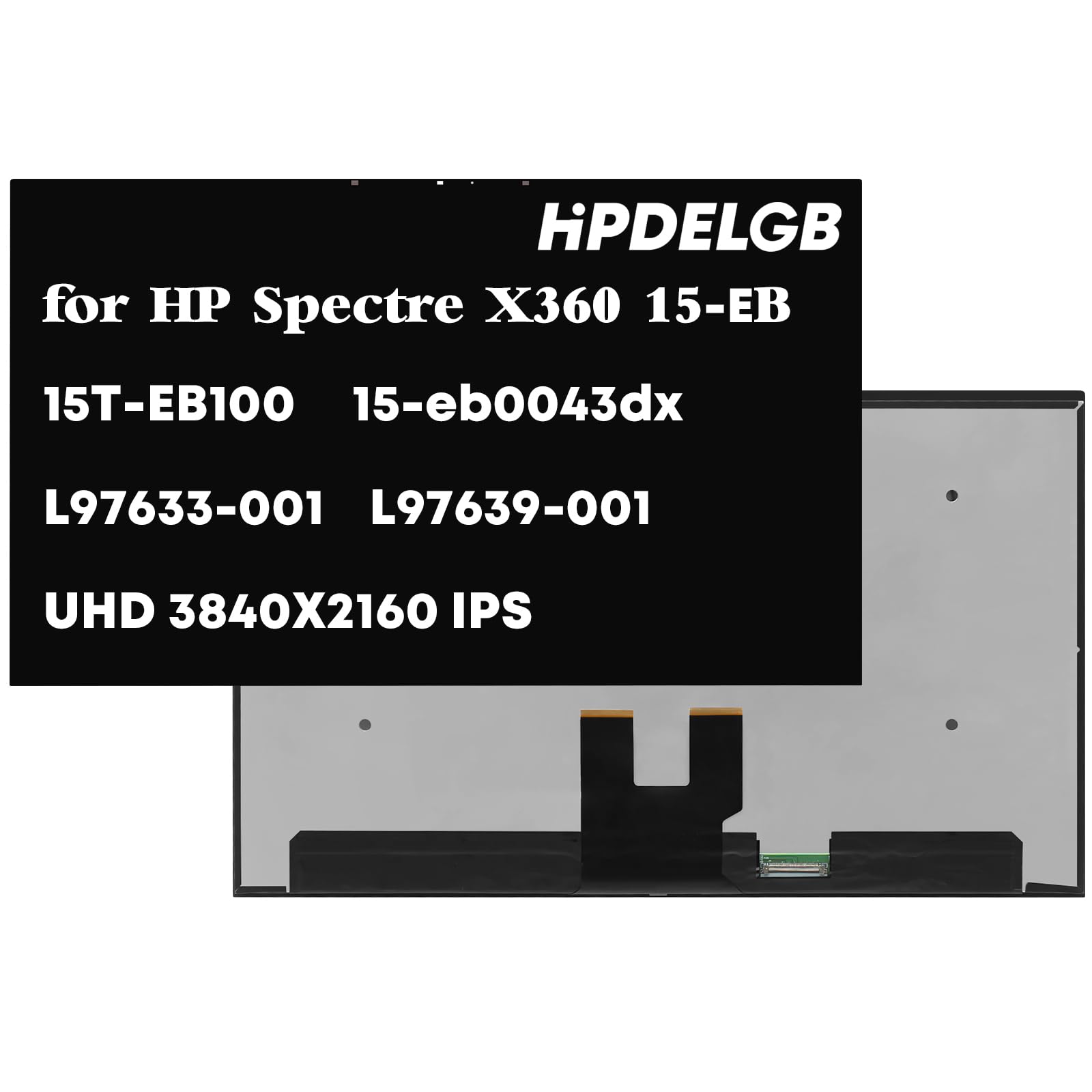 Amazon.com: HPDELGB Replacement for HP Spectre X360 15-EB 15T