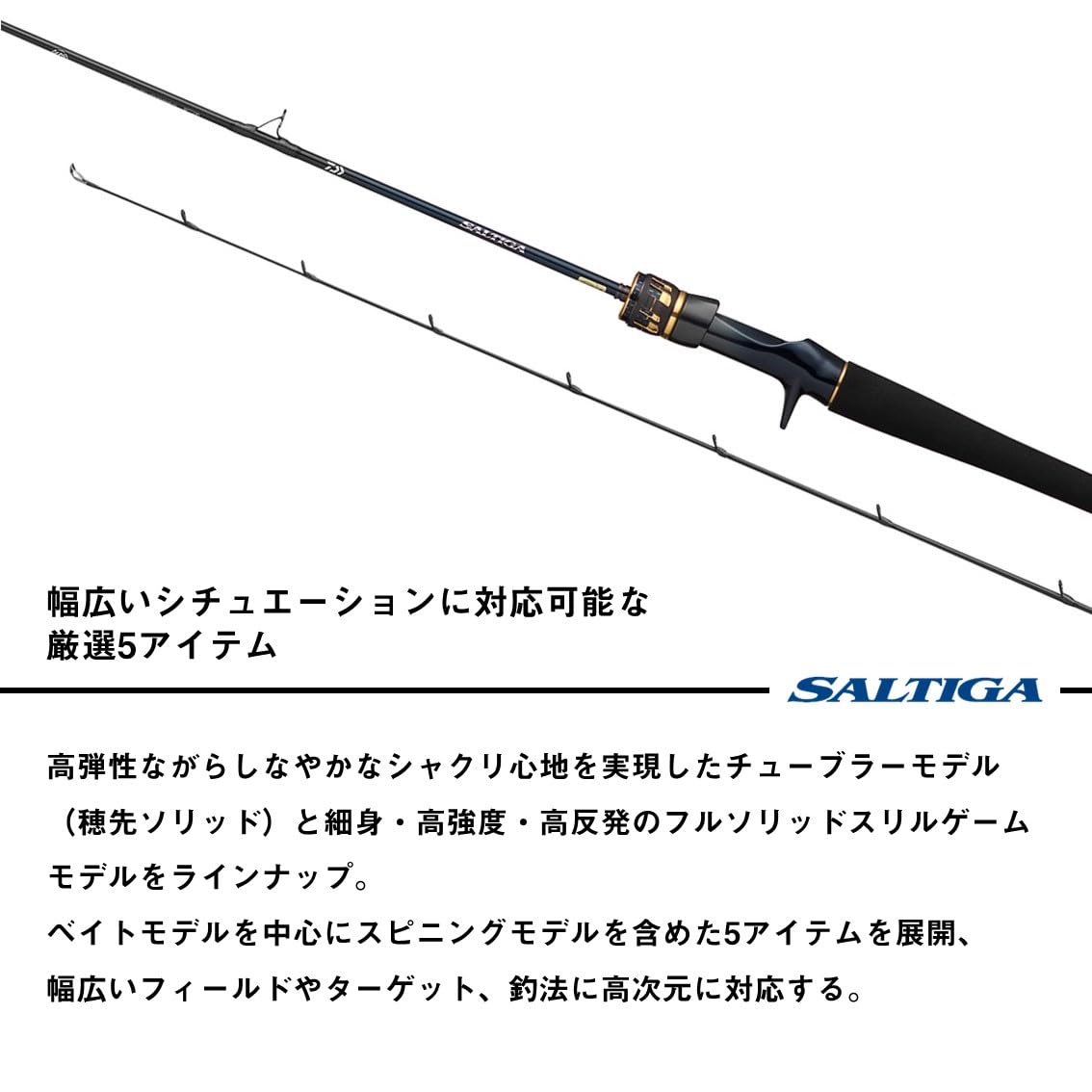 Amazon | ダイワ(DAIWA) ライトジギングロッド SALTIGA(ソルティガ) LJ