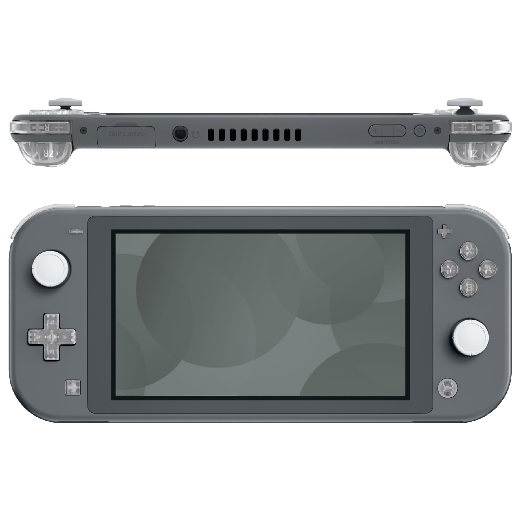 Amazon.com: eXtremeRate Clear Replacement ABXY Home Capture Plus