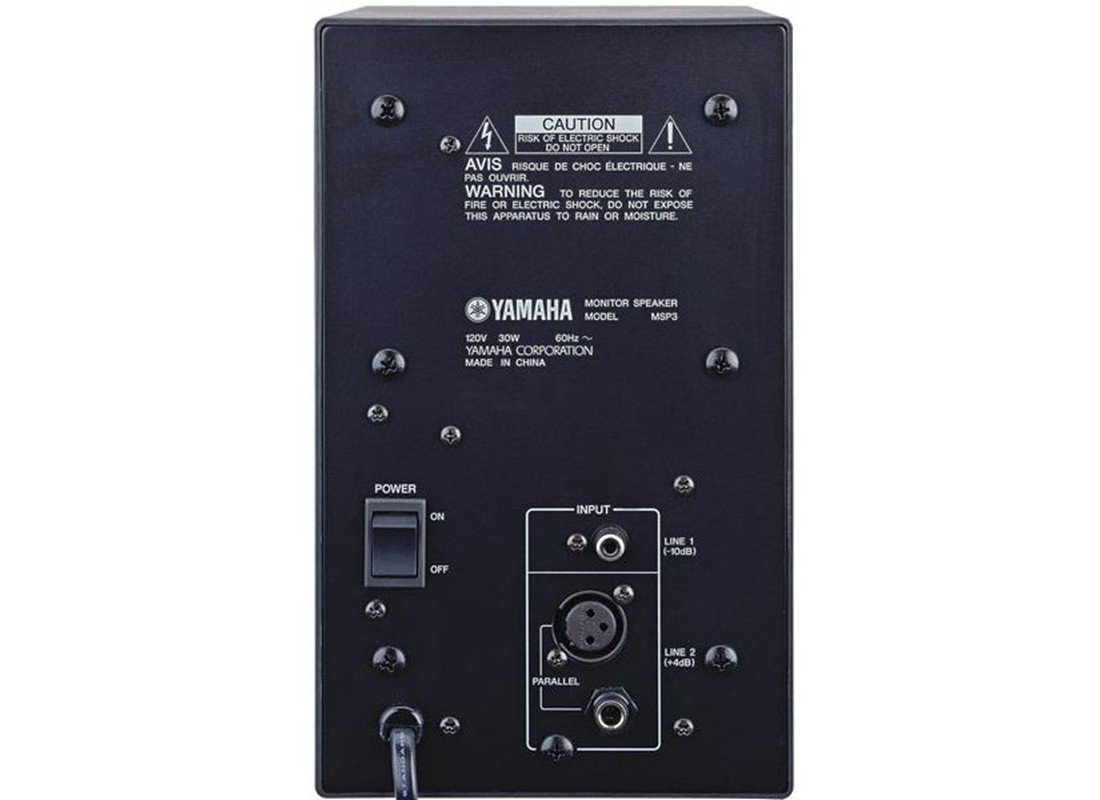 Amazon | YAMAHA パワードモニタースピーカーMSP3 (1本) | モニター