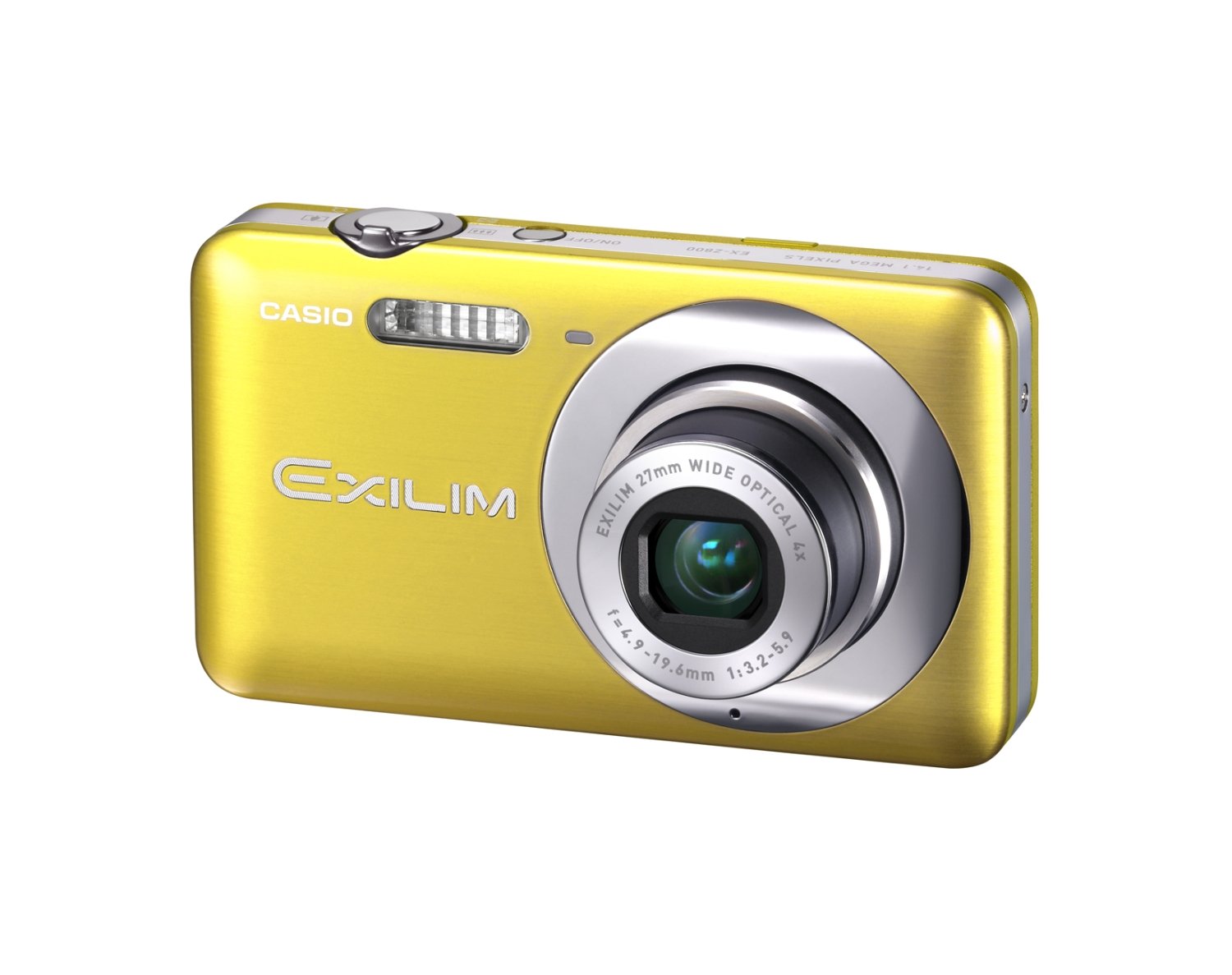Amazon | CASIO デジタルカメラ EXILIM 1410万画素 4倍 レモンイエロー