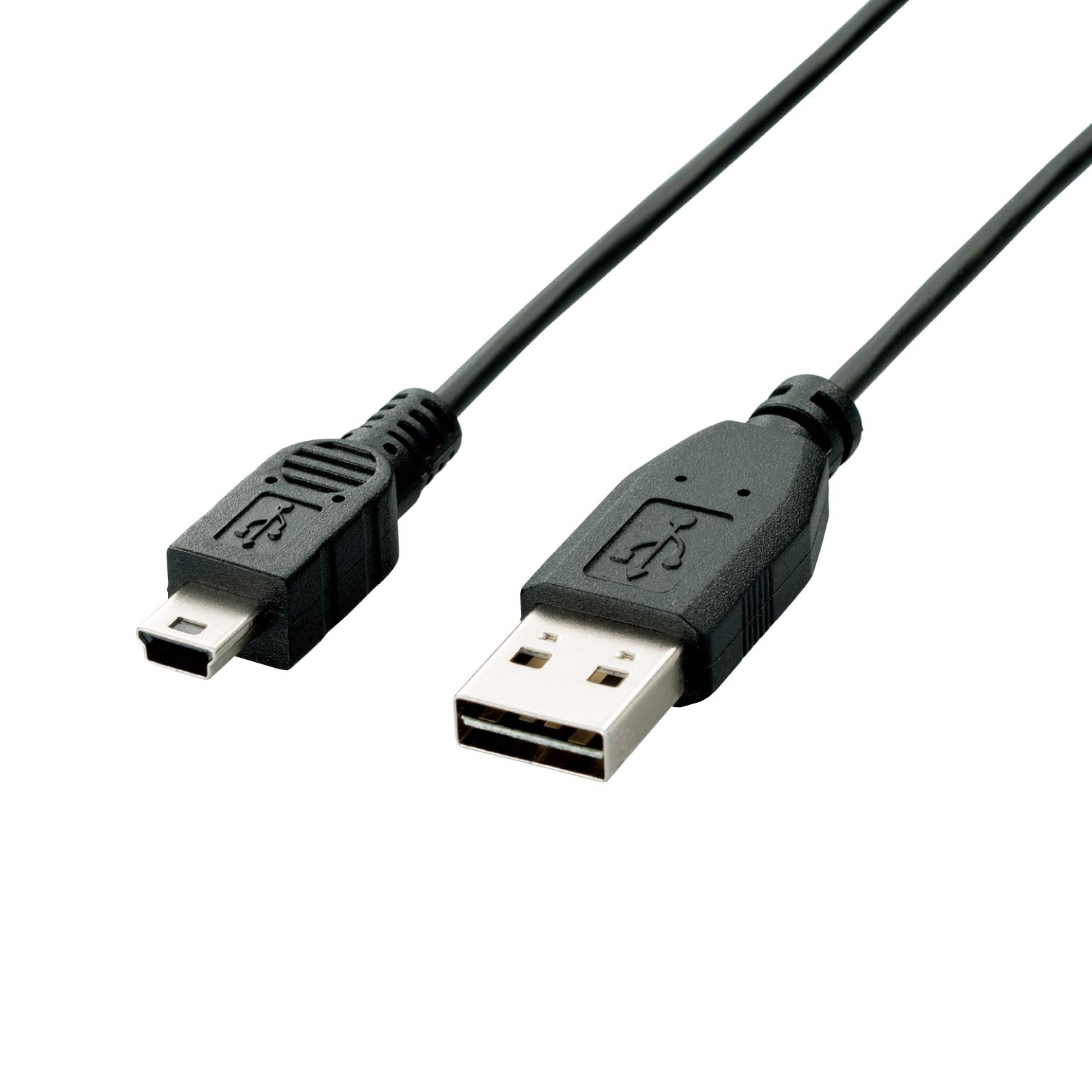 Amazon.co.jp: エレコム USBケーブル 【miniB】 USB2.0 (USB A オス to