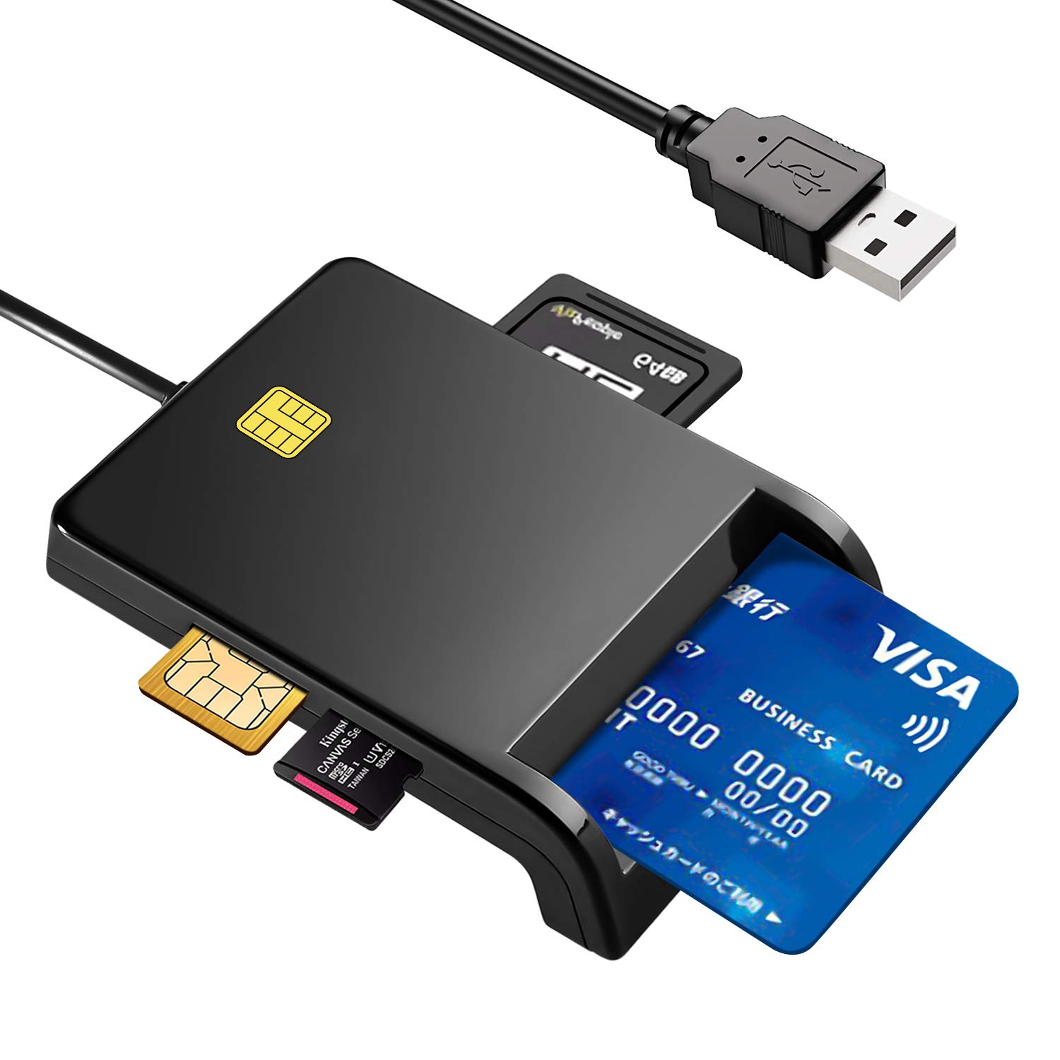 Amazon.co.jp: 接触型ICカードリーダーライター CAC/SD/Micro SD (TF