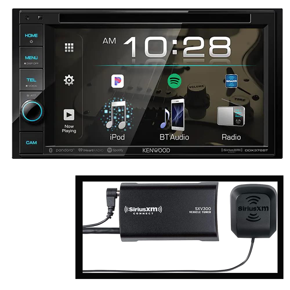 Amazon.com: Kenwood DDX376BT Double DIN in-Dash 6.2” DVD Receiver