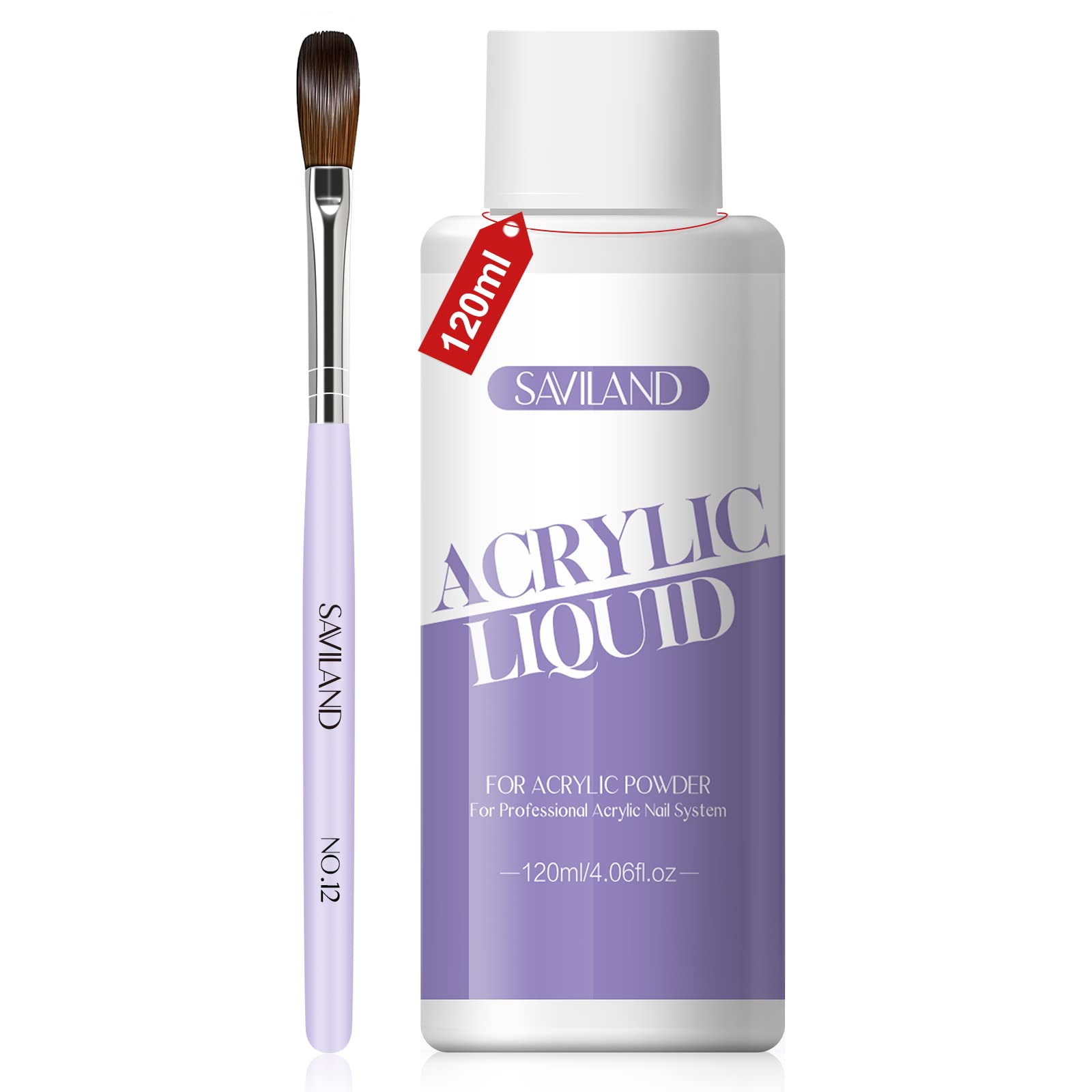 Amazon.co.jp: Saviland アクリルリキッド – 120 ML アクリル パウダー