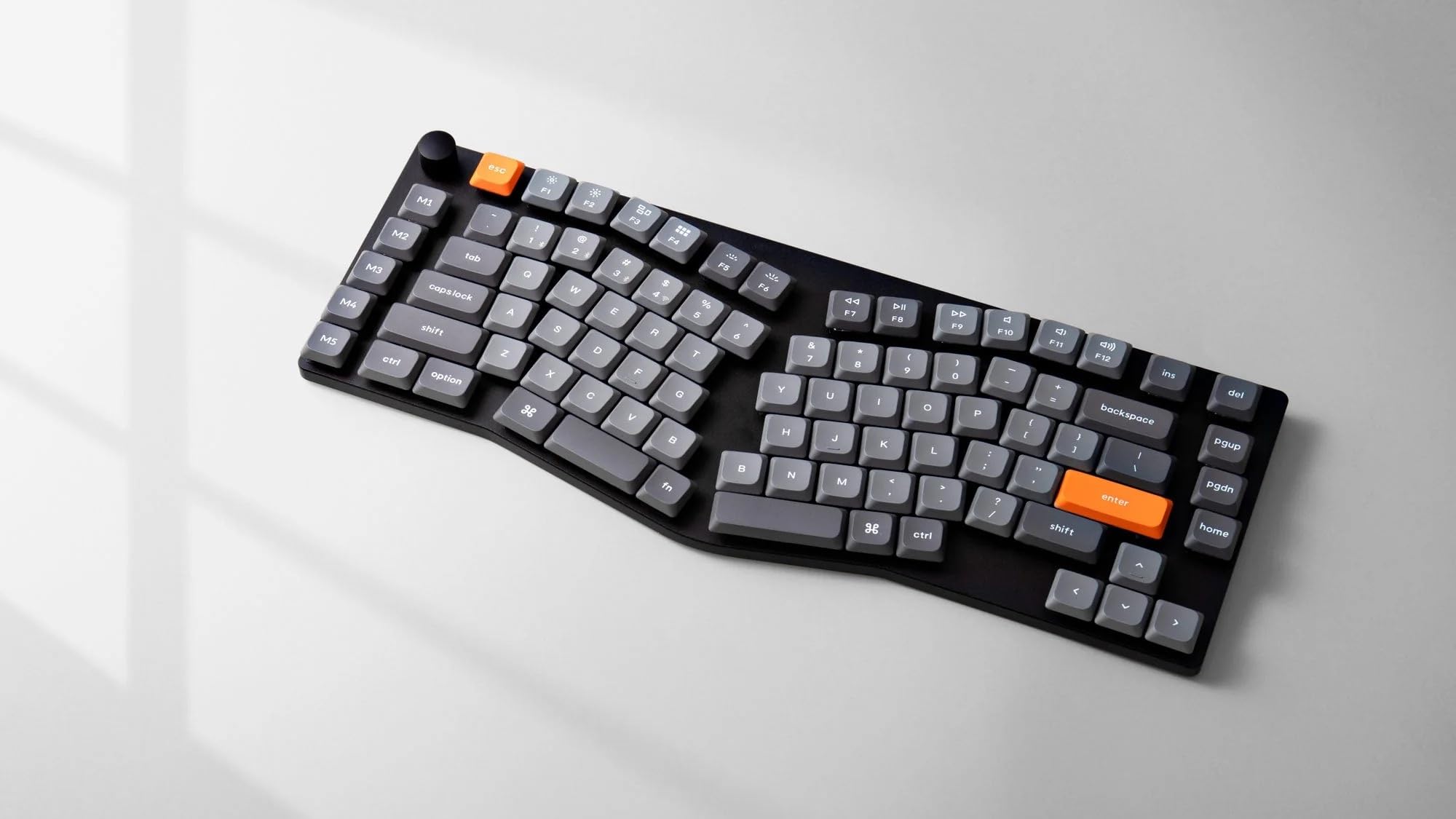 Amazon | Keychron キーボード K15 Max 75% Aliceレイアウト QMK