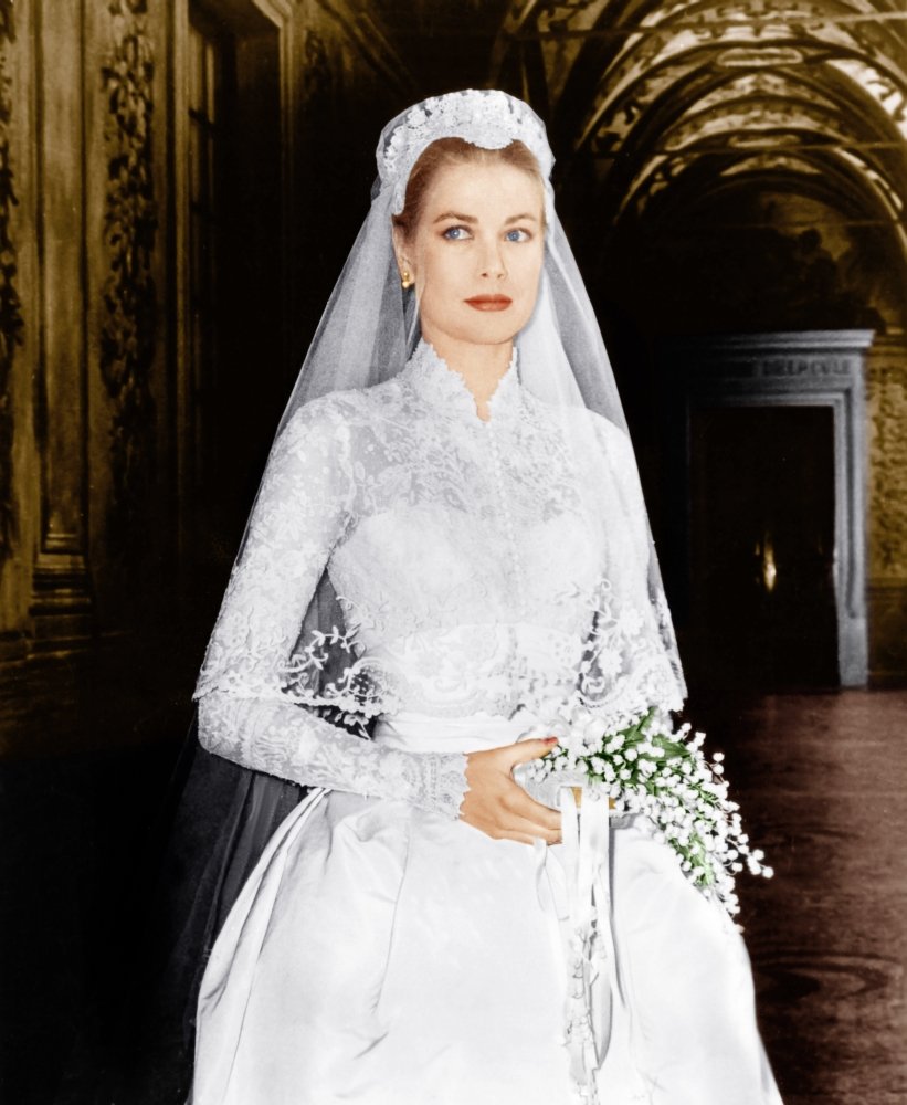 1956年モナコ公国レーニエ大公＆グレース・ケリー、結婚記念