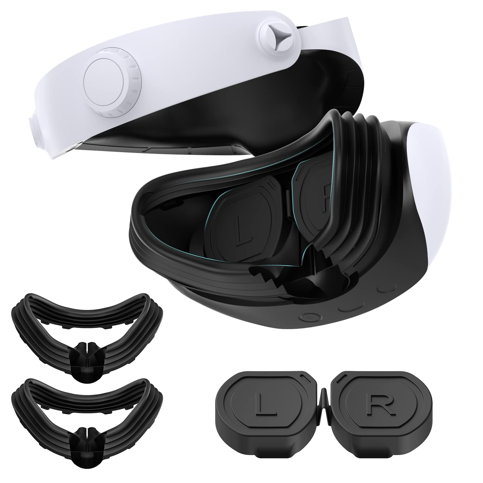 Amazon.co.jp: VRフェイスクッションカバーとPSVR 2レンズプロテクター