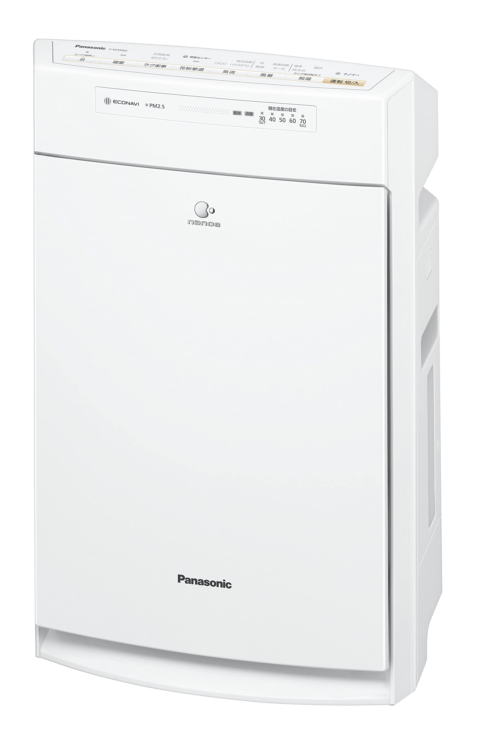 Panasonic 加湿空気清浄機 F-VC70XR 2019年製 nanoeX Panasonic 加湿