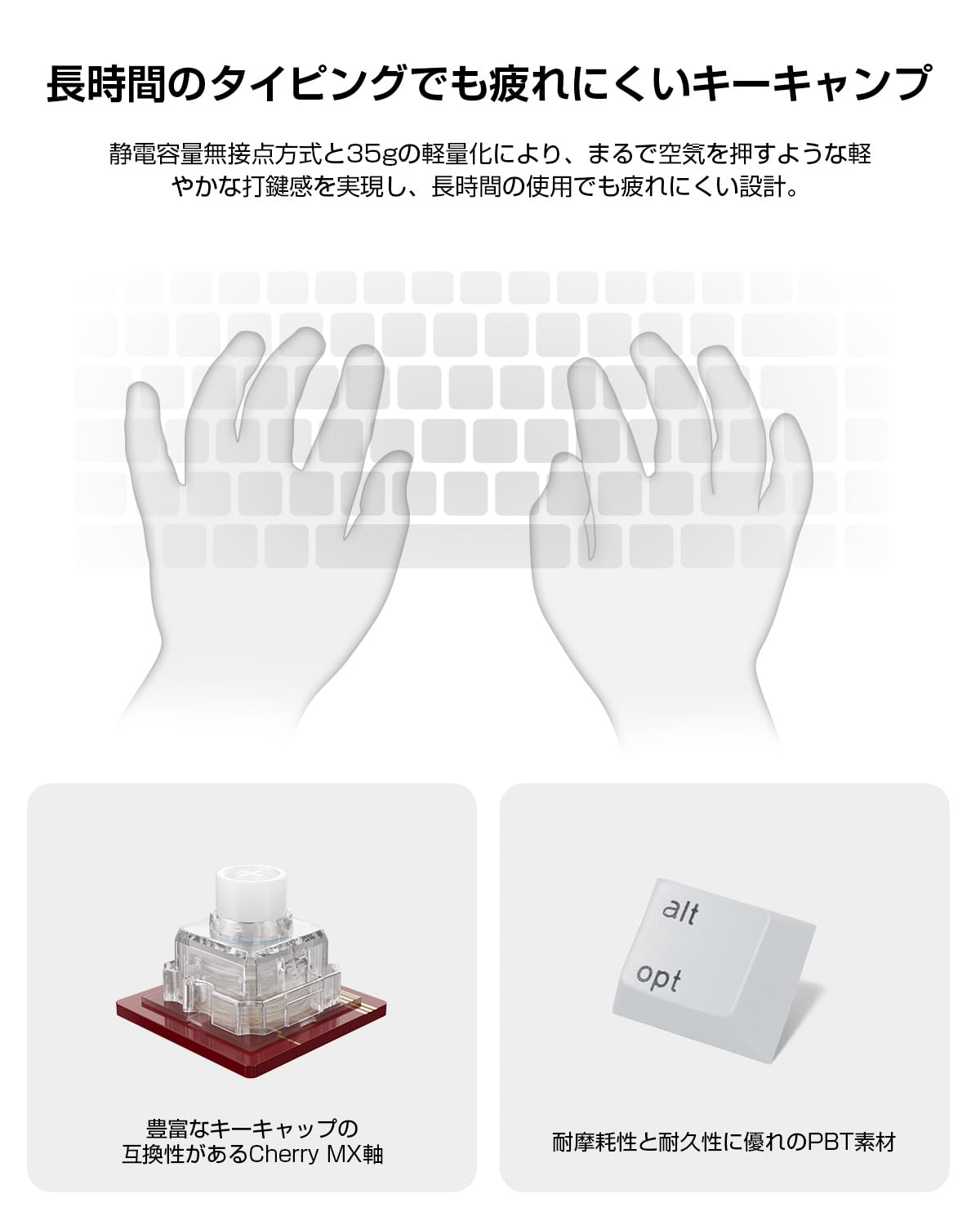 Amazon | NiZ キーボード 【Atom66】 静電容量無接点 USB-C有線