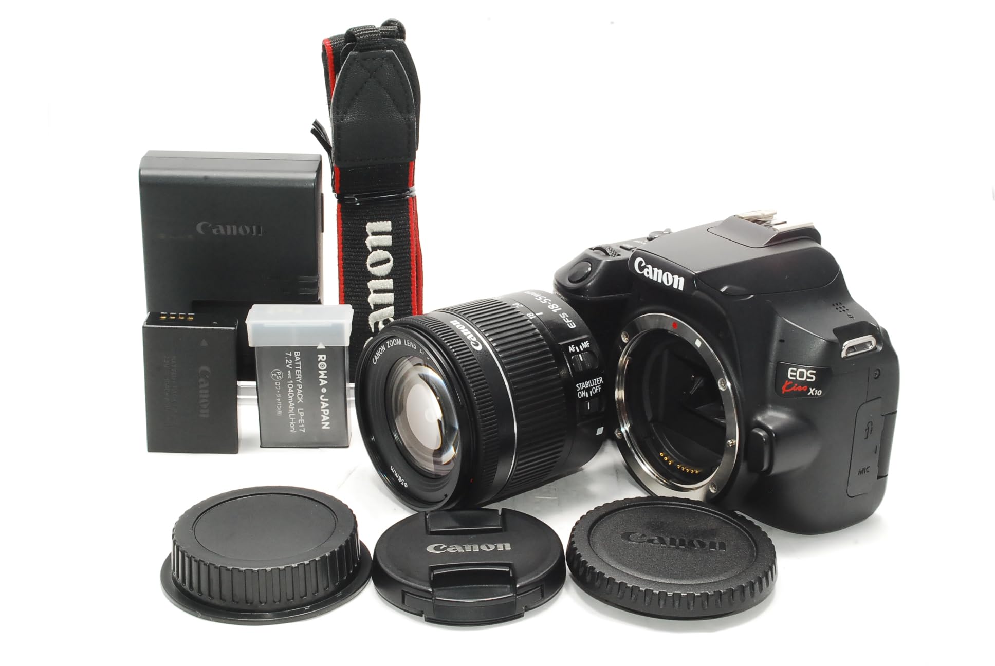 Amazon.co.jp: Canon Digital SLR Camera EOS Kiss X10 Standard Zoom