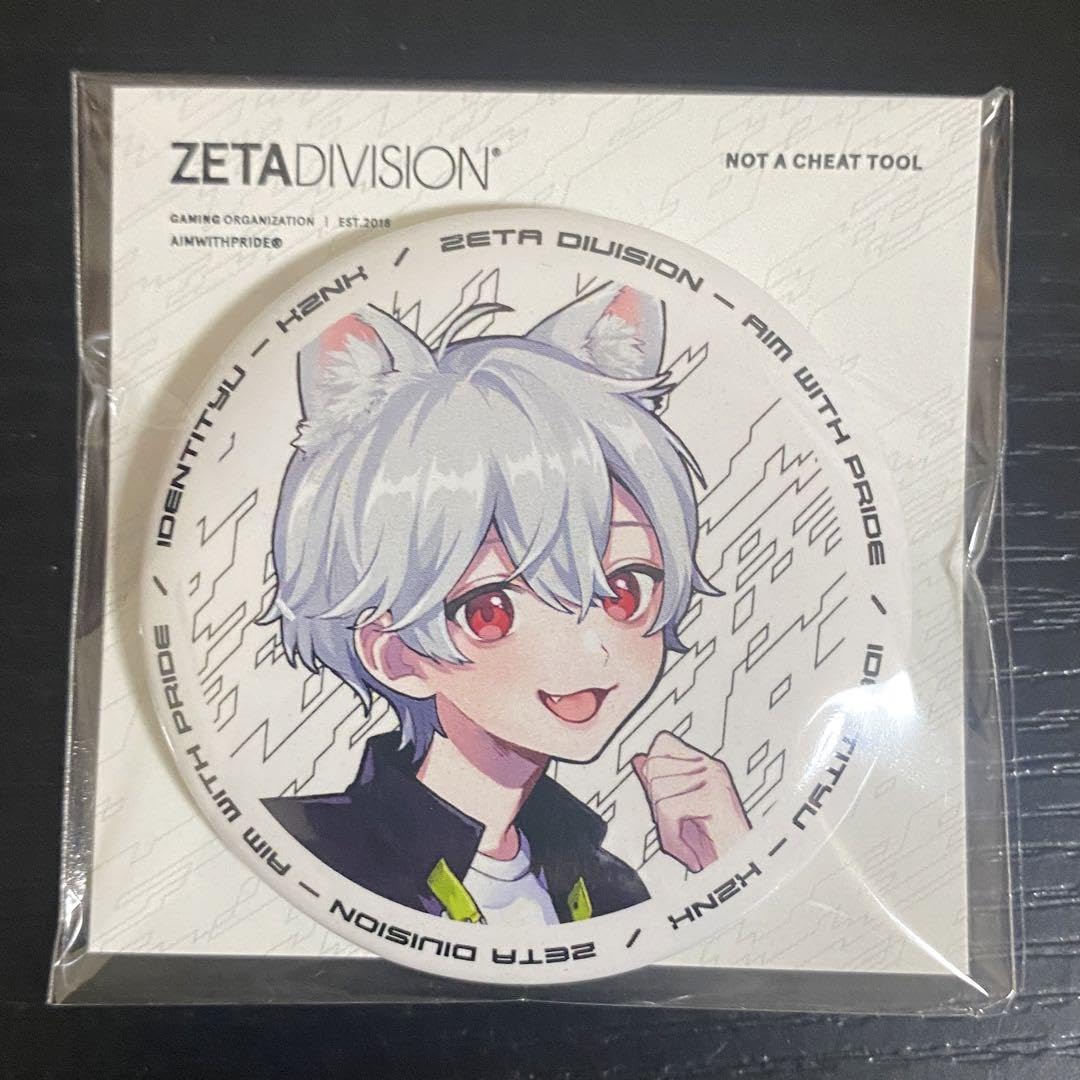 Amazon.co.jp: ZETA DIVISION かず猫 缶バッジ 2K93 : おもちゃ