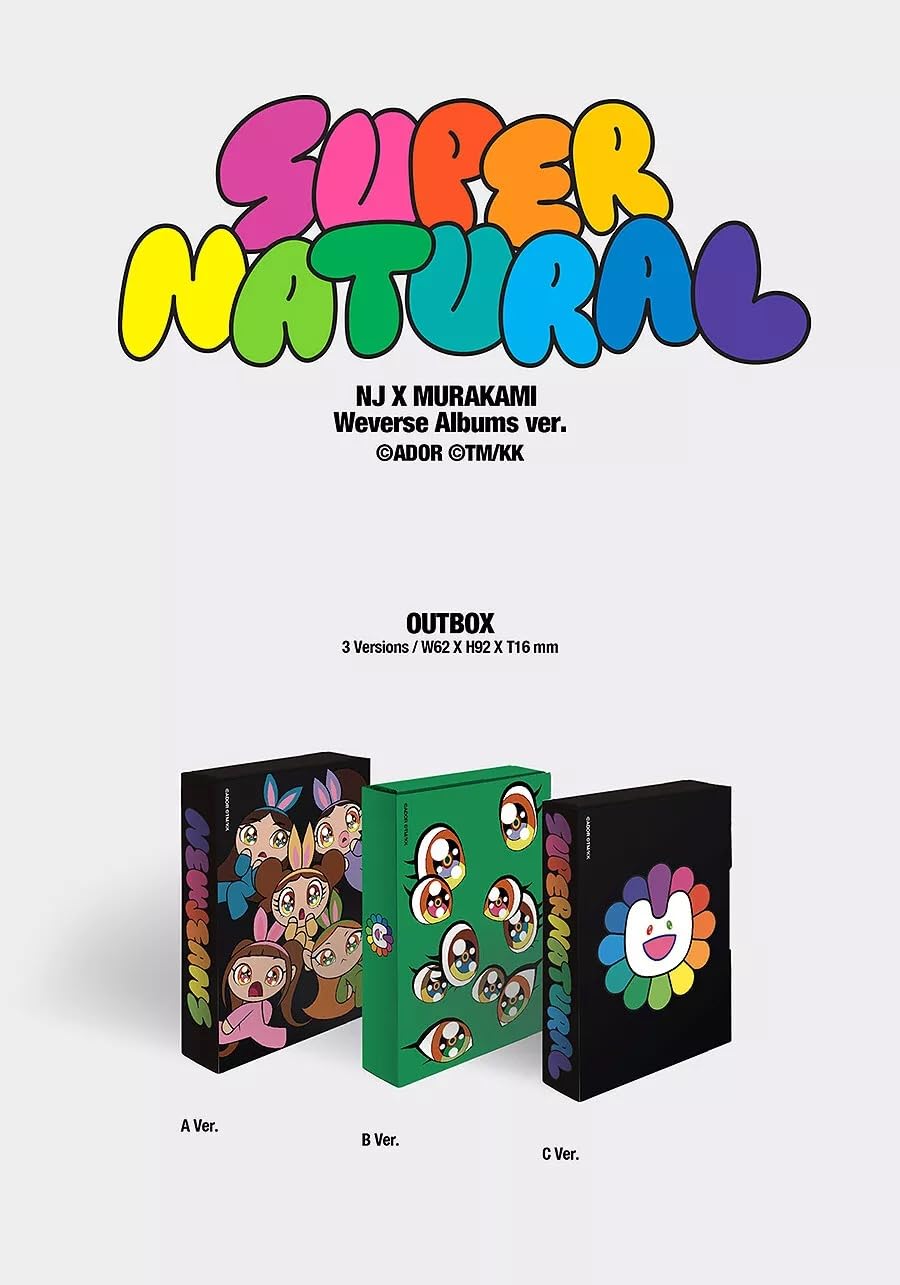 Amazon.com: (Weverse Album) NewJeans Supernatural Album NJ X