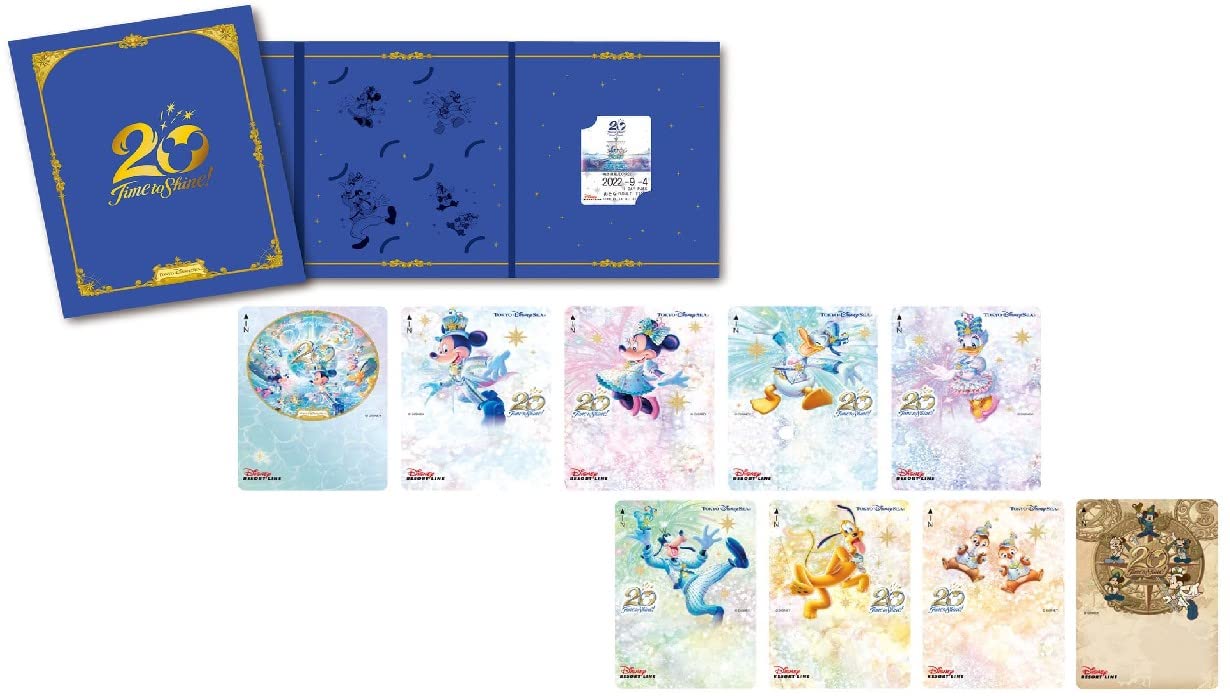 Amazon.co.jp: ディズニーリゾートライン 20周年 フリーきっぷ 台紙