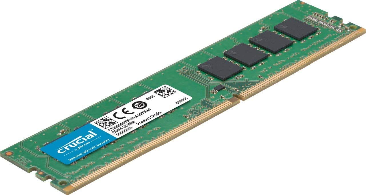 Crucial Memory Bundle with 32GB (2x16GB) DDR4 PC4-21300 2666 MT/s