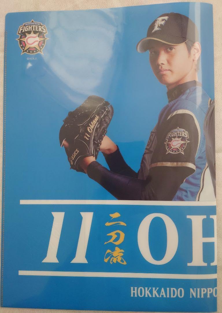 大谷翔平 日ハムプロ初登板試合の観戦証明書とクリアファイル 大谷翔平