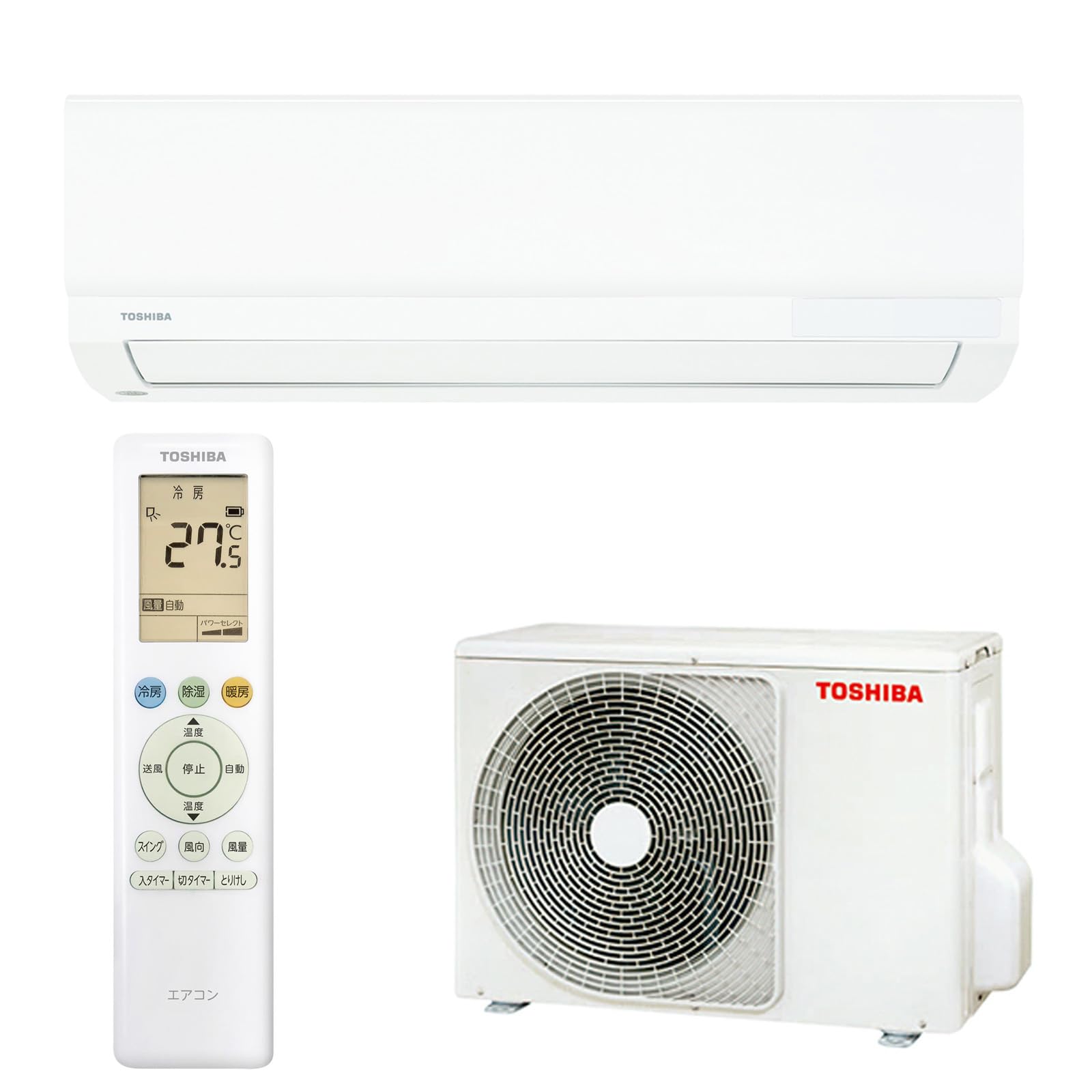 Amazon | TOSHIBA(東芝) ルームエアコン 14畳用 4.0kW 冷暖房 静音