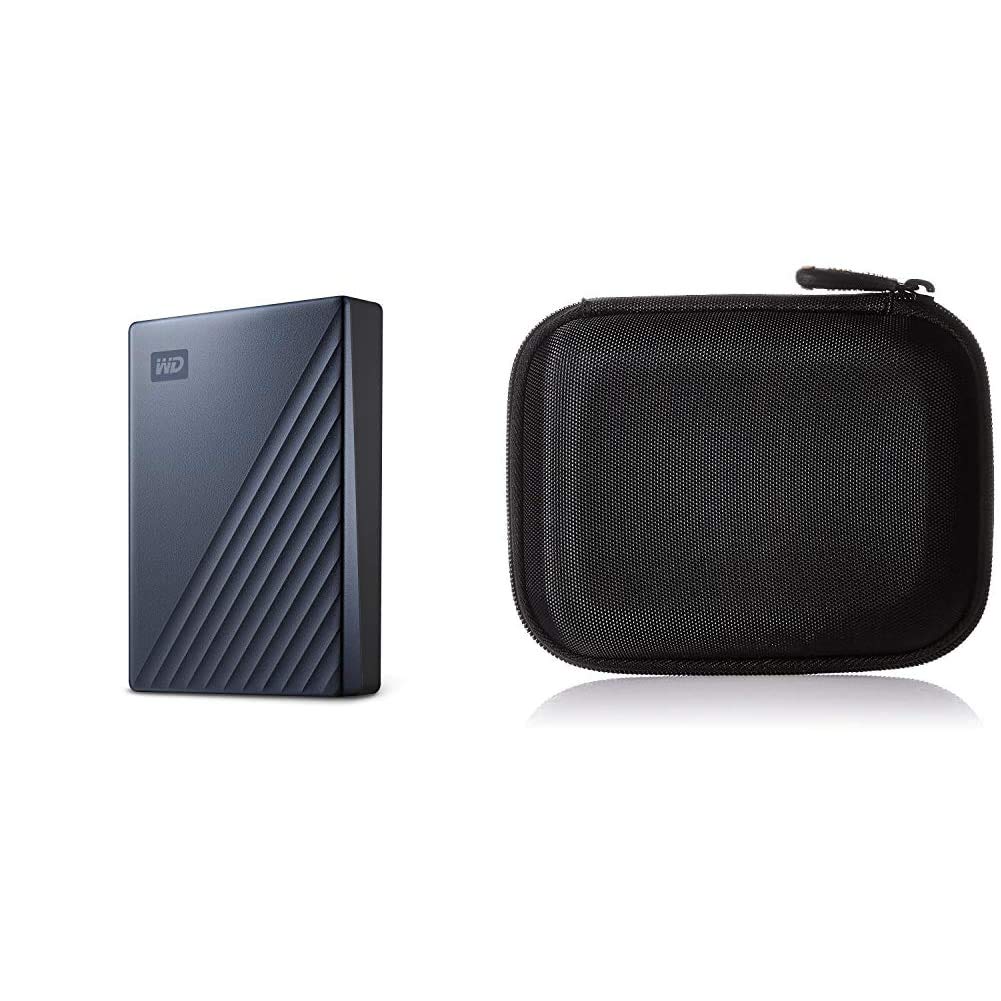 Amazon | 【セット買い】WD ポータブルHDD 5TB USB Type-C ブルー My