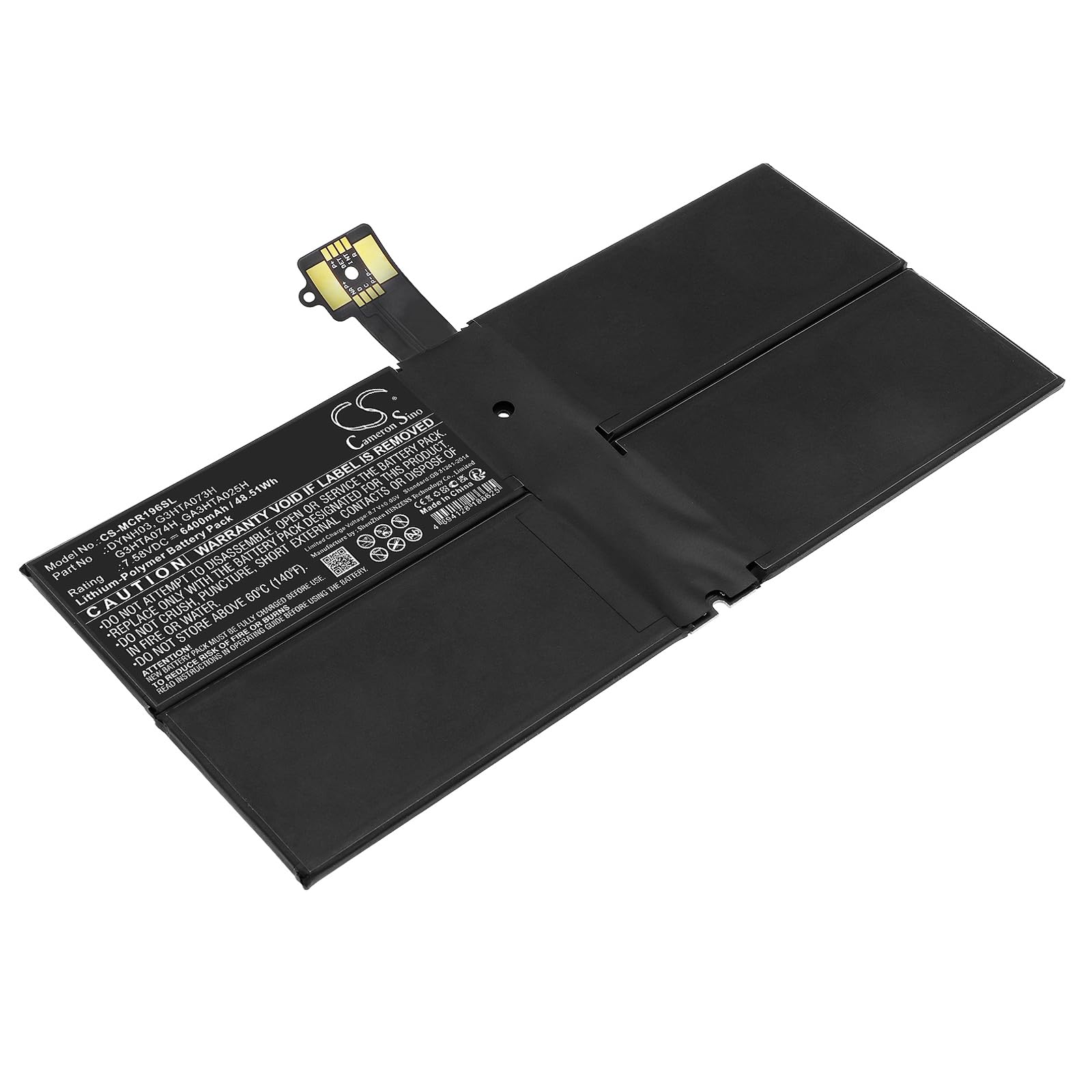 Amazon.com: BCXY Battery Replacement for Microsoft Surface Pro 7