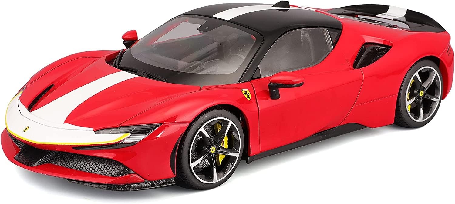 Amazon | ミニカー 1/18 フェラーリ SF90 BURAGO 1/18 FERRARI SF90