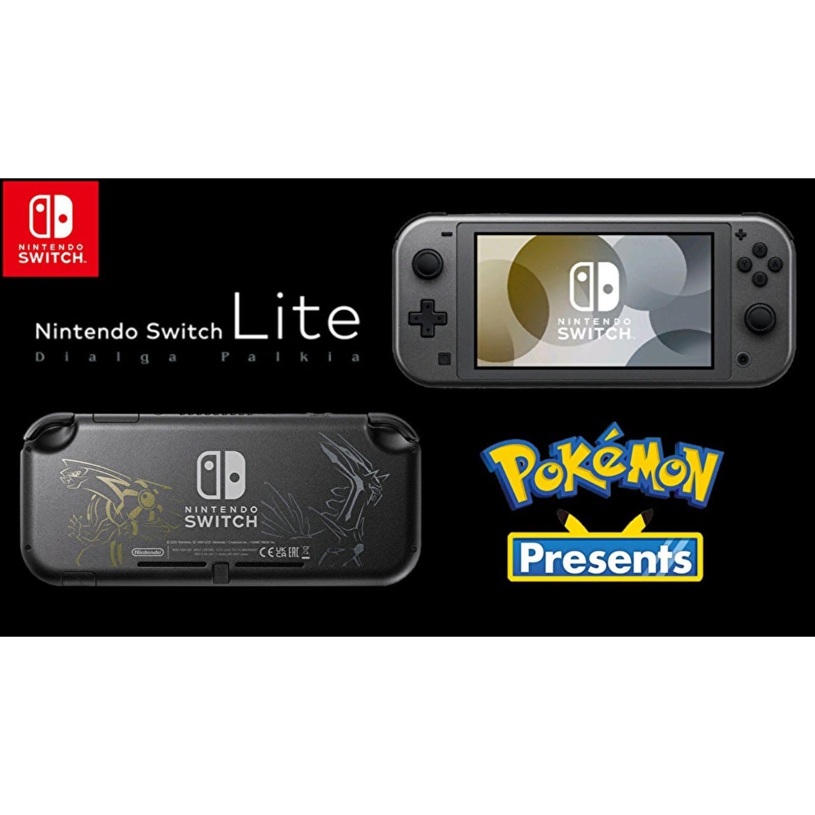 ほぼ未使用✨極美品Nintendo Switch Lite ディアルガ パルキア 【公式
