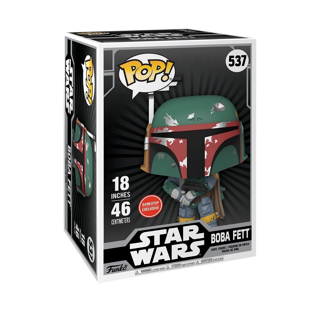 Amazon.co.jp: Funko POP! スターウォーズ - ボバ・フェット 18インチ