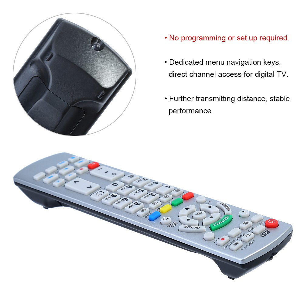 Amazon | パナソニック用 テレビリモコン N2QAYB000504 N2QAYB000673
