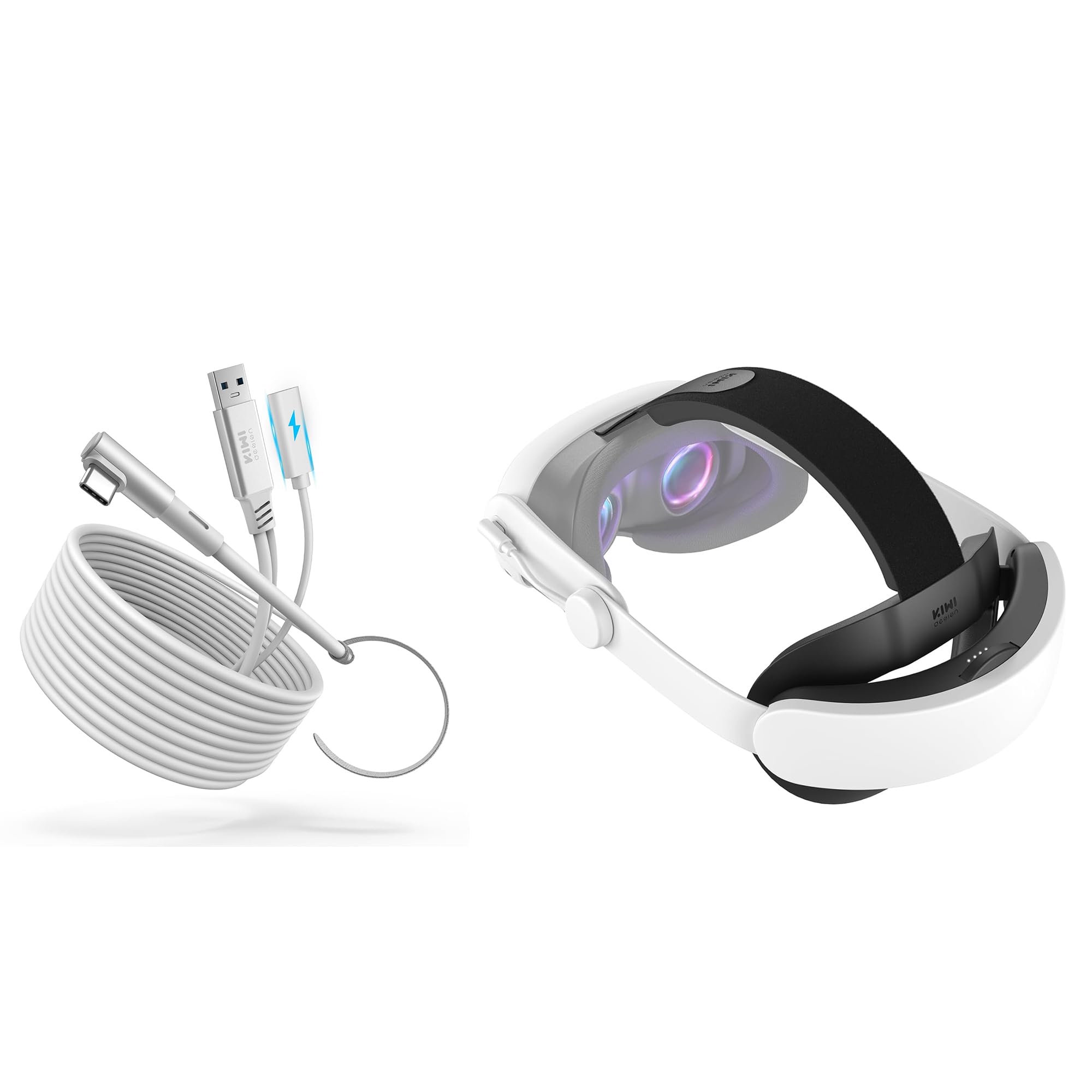 その他 quest 3S + KIWI 4K Boost K4 Boost Battery Strap for Quest 3/3S